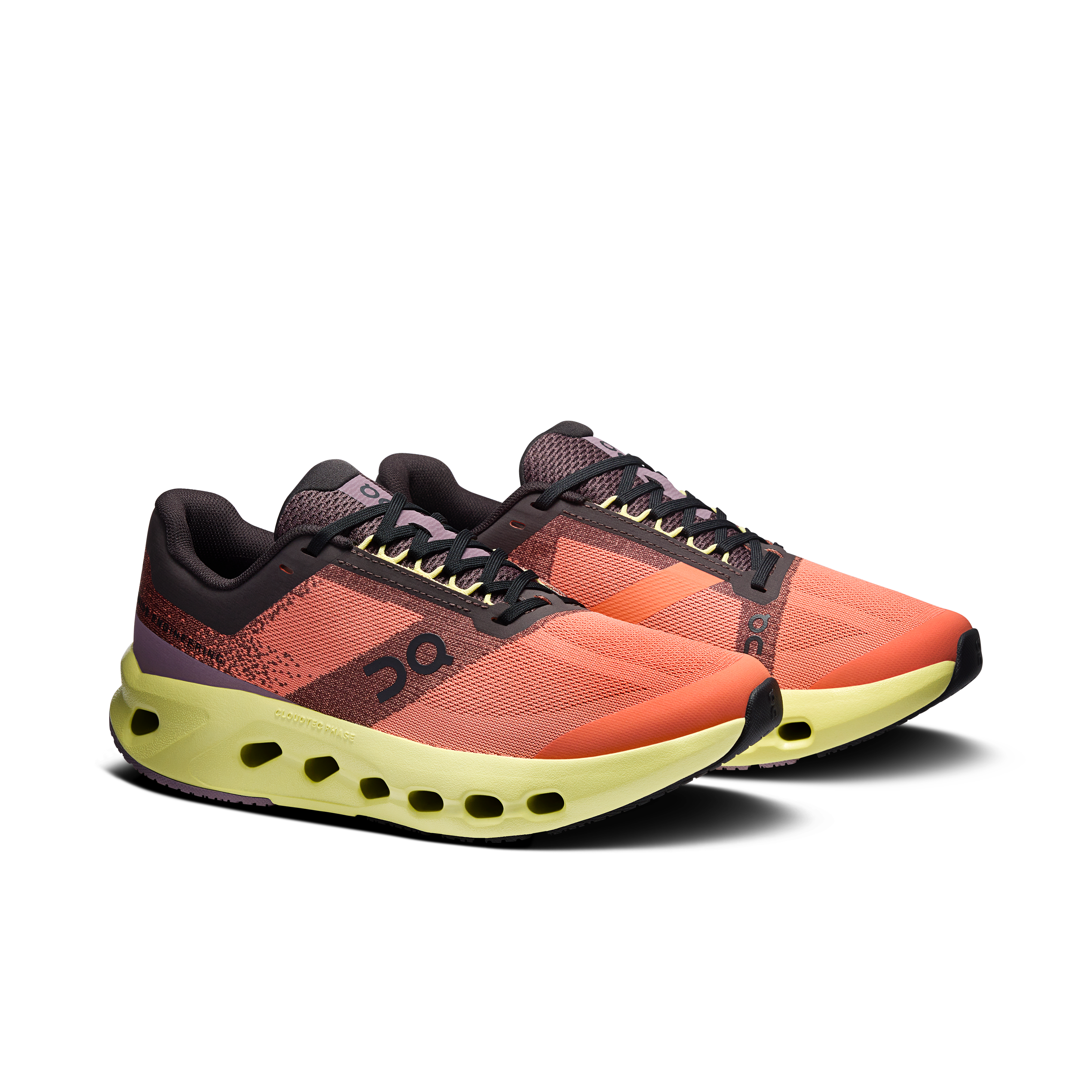 On Cloudsurfer Youth Pebble & Reef Ados Running sur route Chaussures