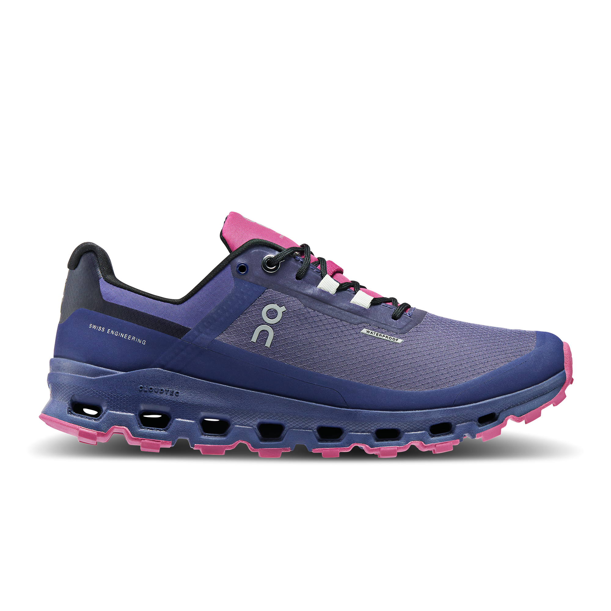 On Cloudvista Waterproof Violett Damen Damen – Trailrunning, wasserdicht, leichtgewichtig Schuhe