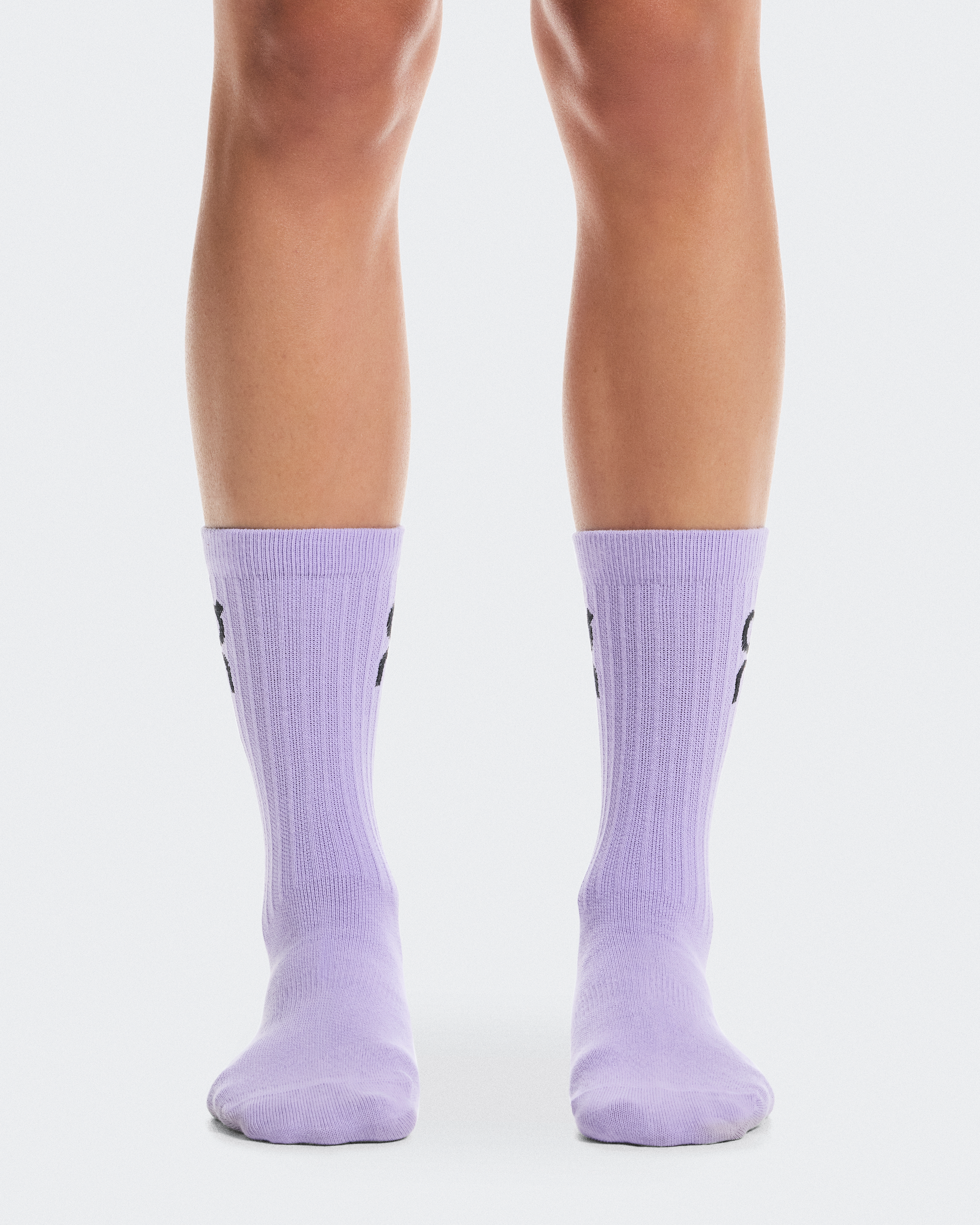 Logo Sock High 3Pللجنسين / Orchid | Bloom / 43 - 46