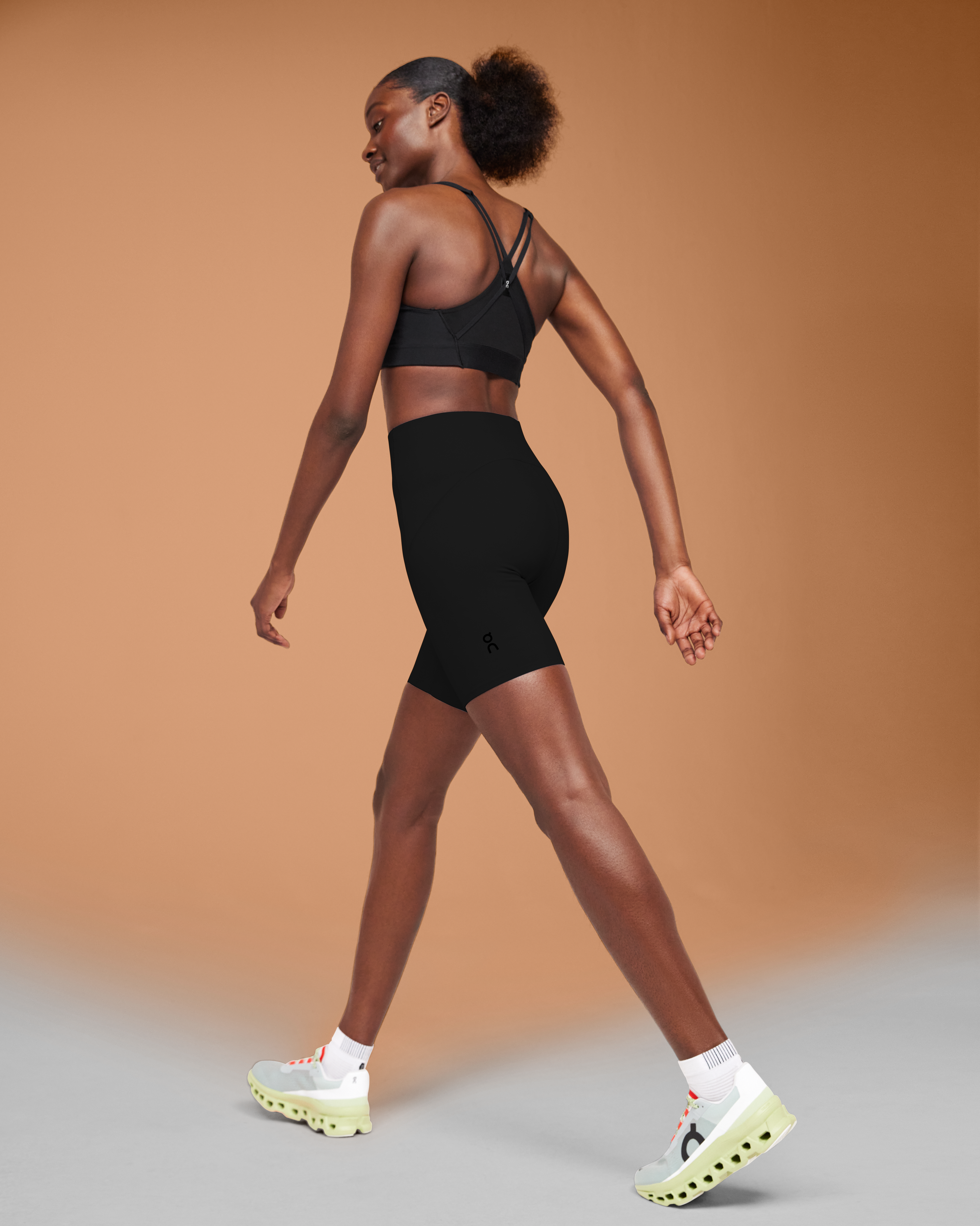 Women's Running Short Tights - Black