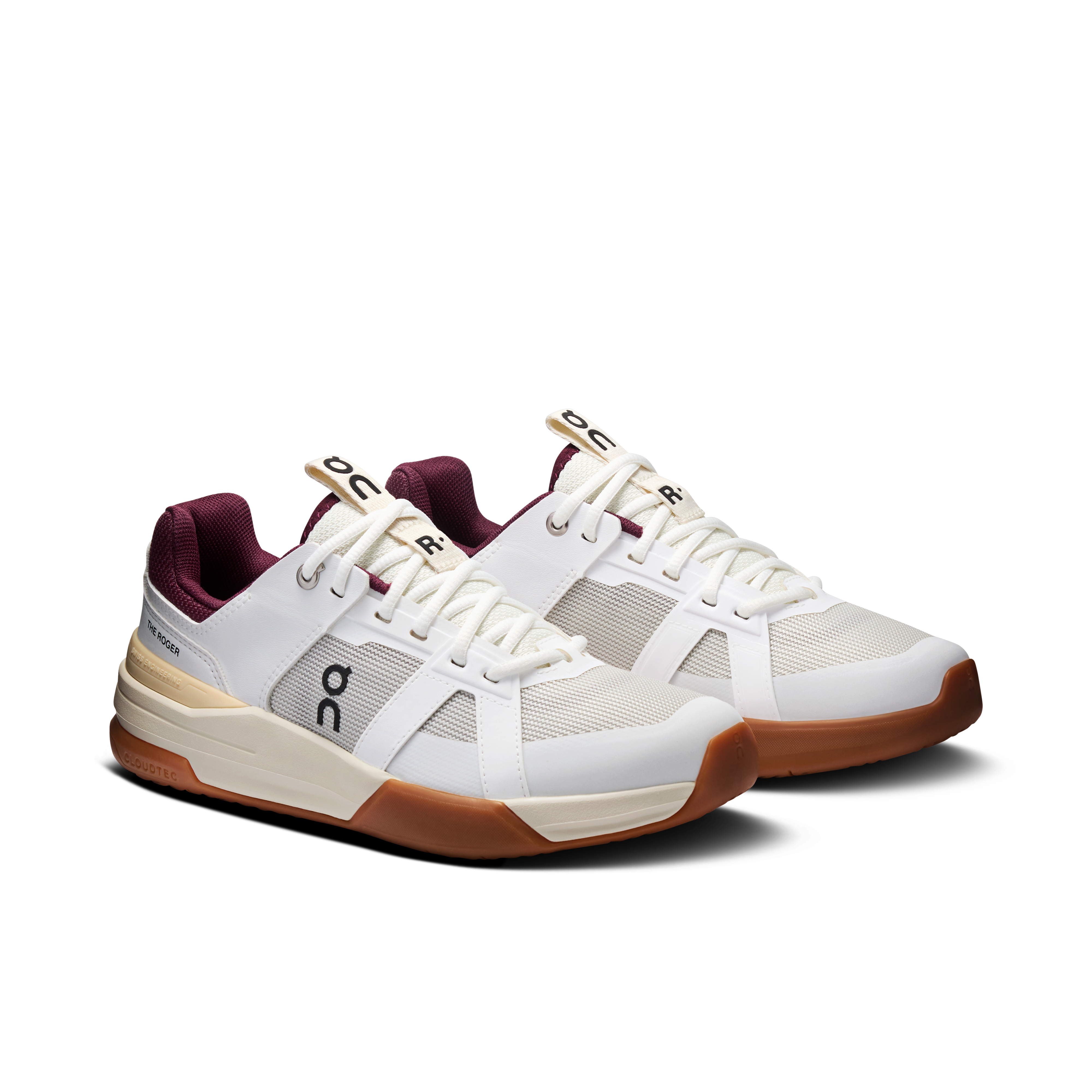 THE ROGER Clubhouse Pro Youthشباب / White | Maroon / 38