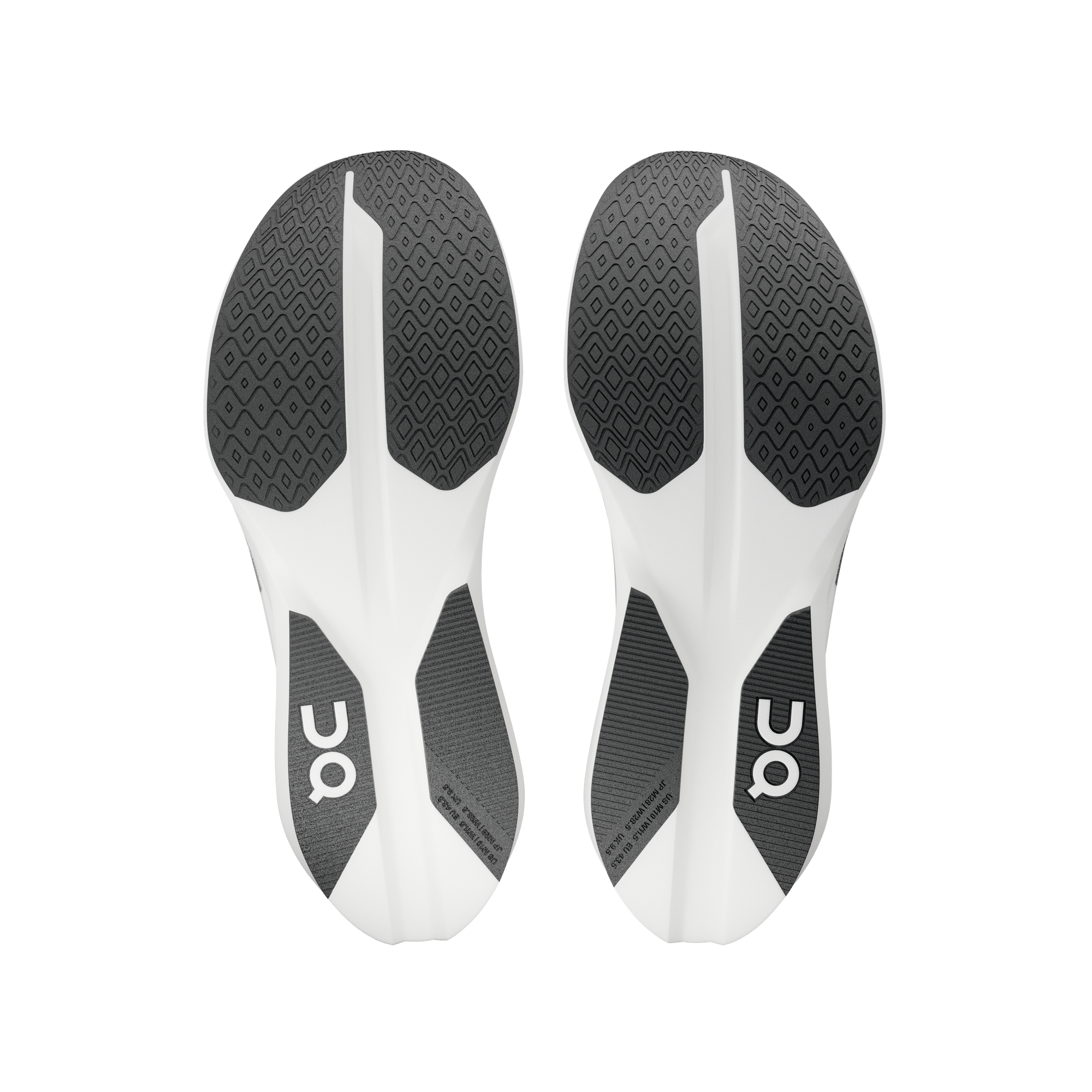 On Coudboom Strike LS Kuota White&Black Women Road running Shoes