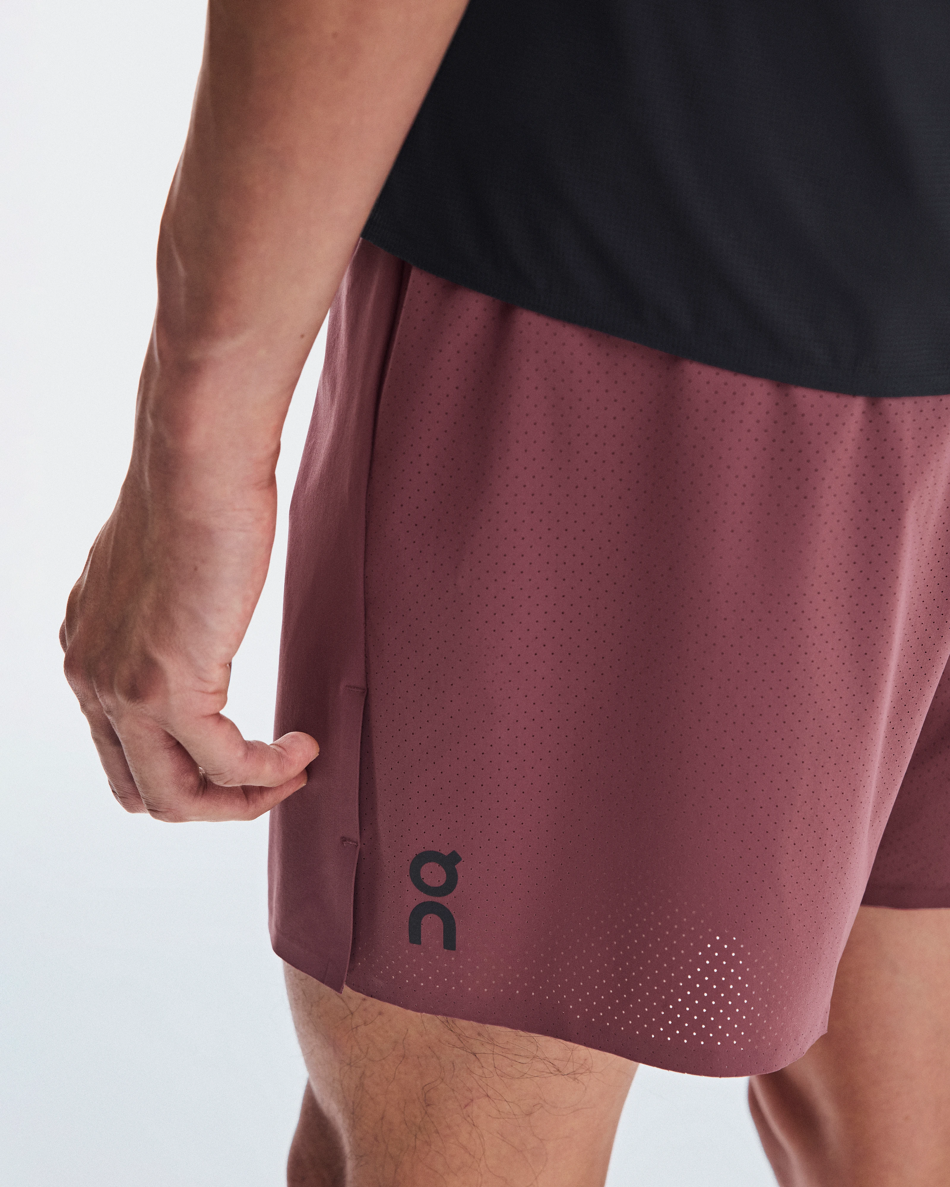 On 5" Performance Shorts Barberry Hombre – Running de rendimiento, ligeros, evacuan el sudor Pantalones cortos