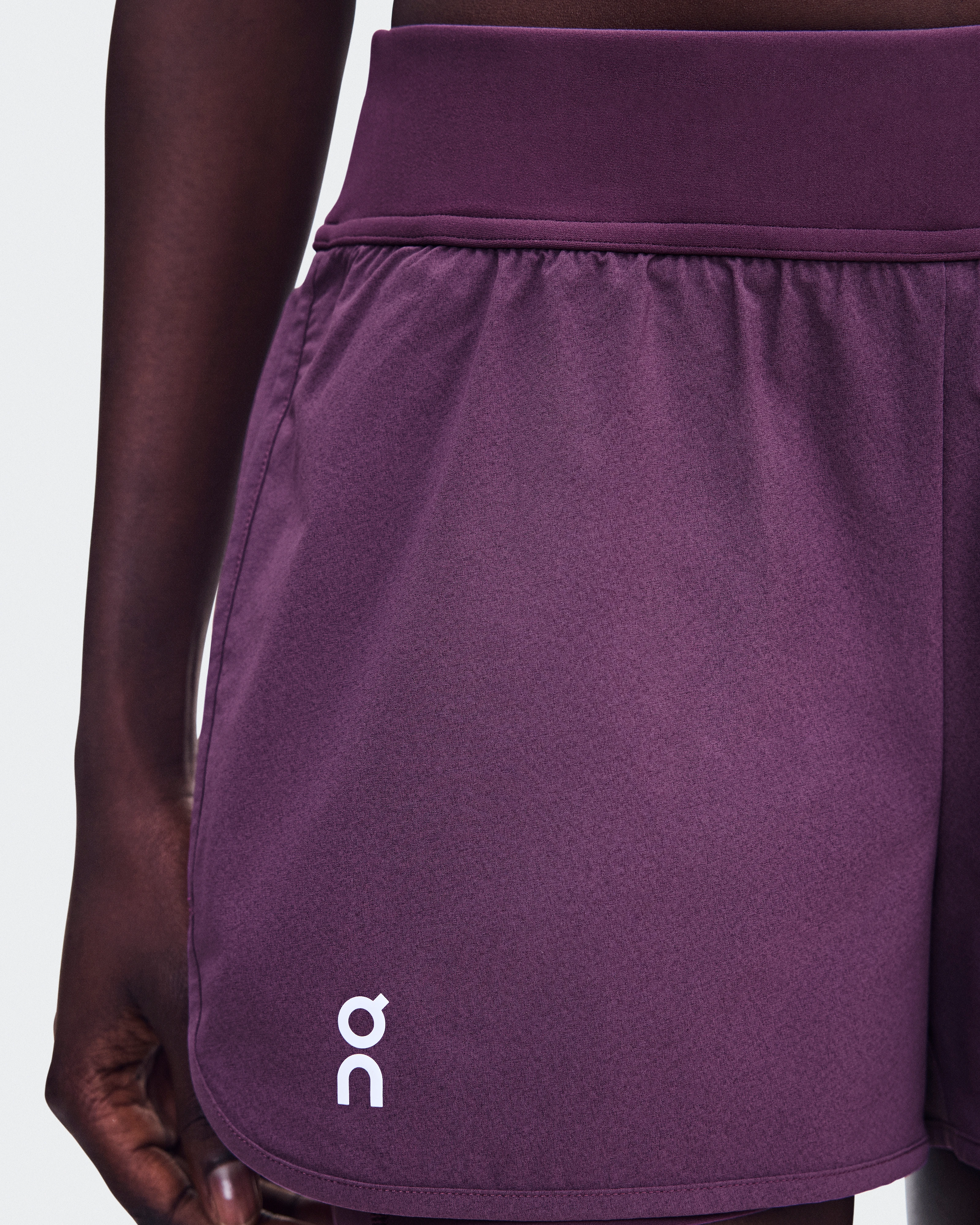 On 3" Court Shorts 2-in-1 Cassis Feminino Shorts