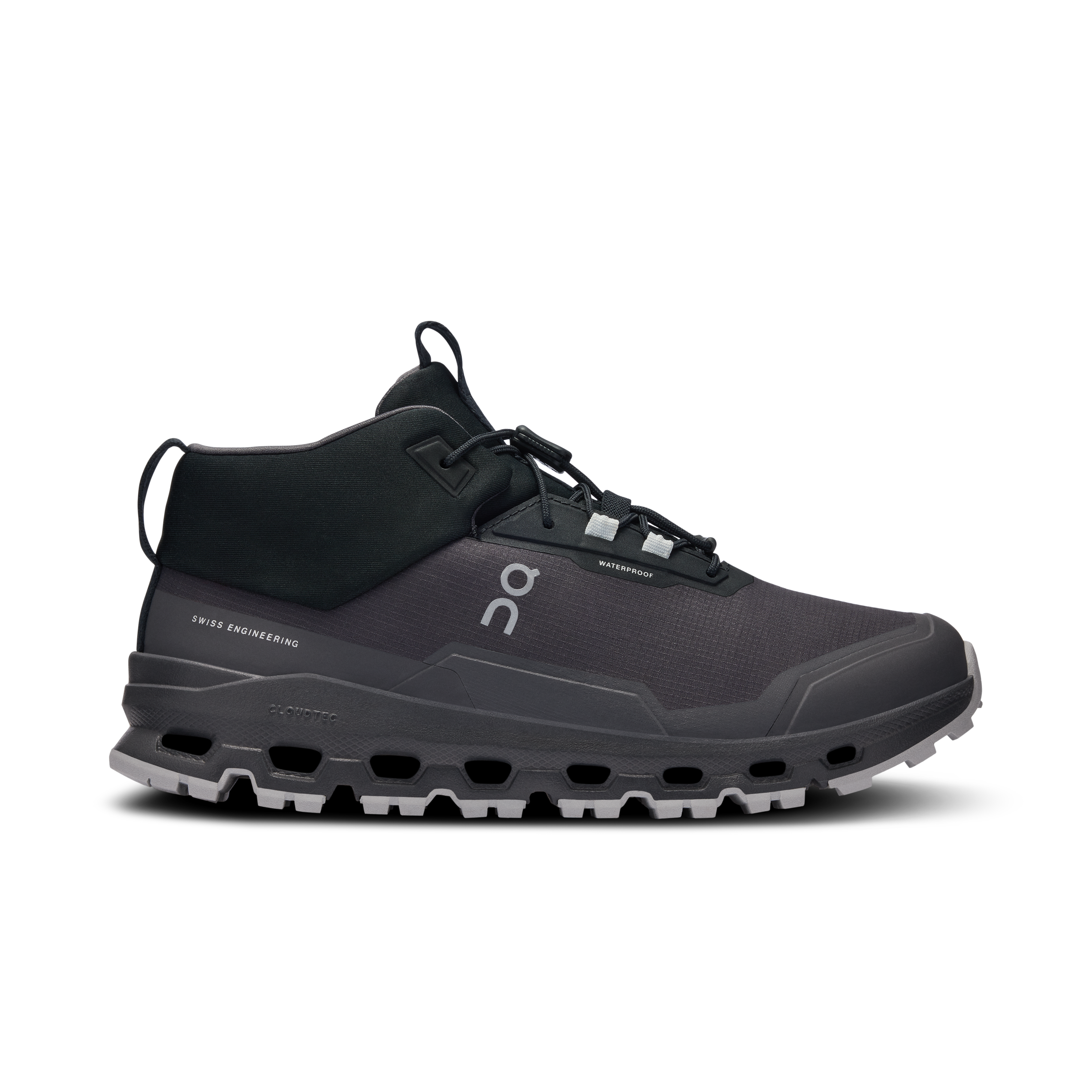 Cloudhero Mid Waterproof Lifestyle Shoe in Black/Eclipse