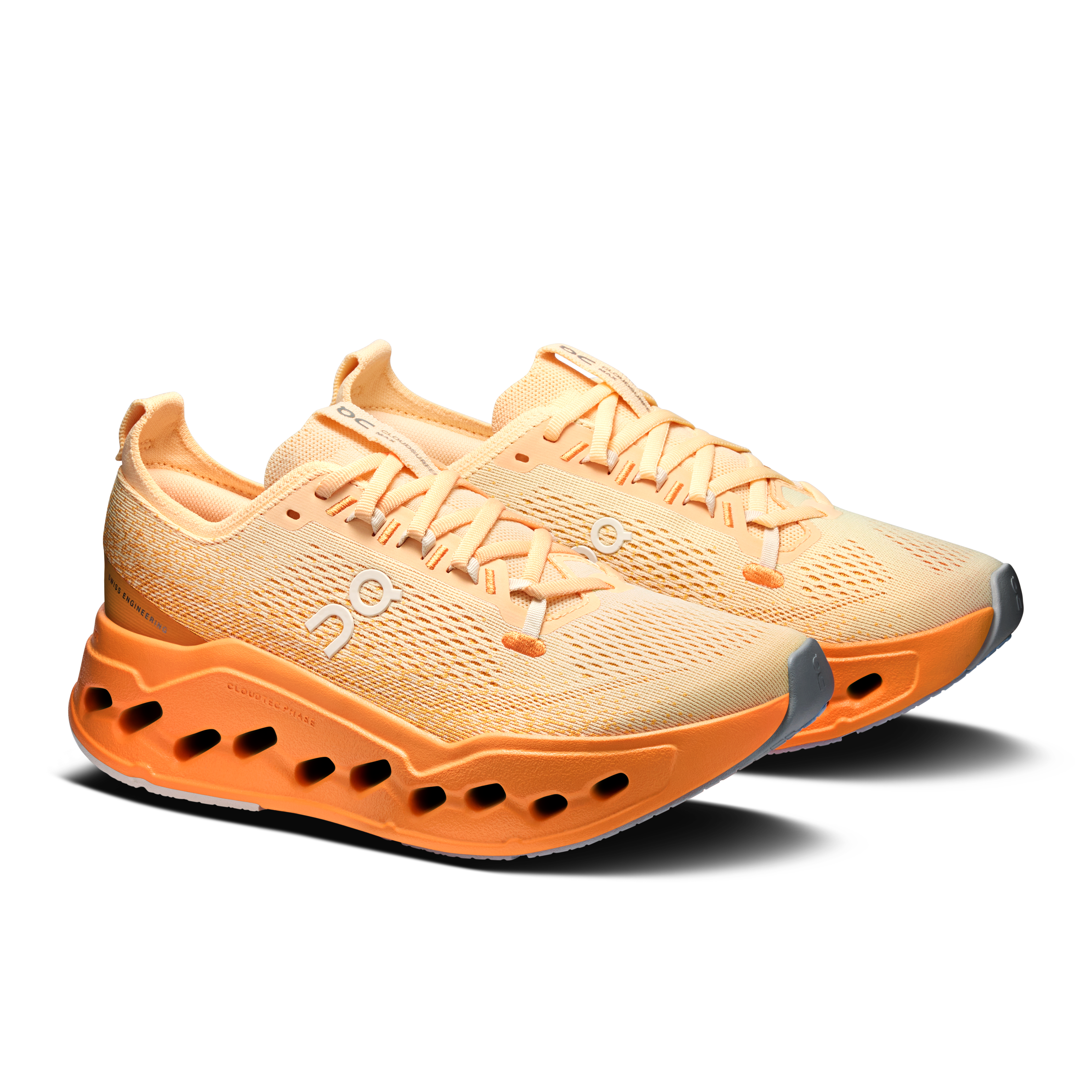 On Cloudsurfer Max Squash & Saffron Women – Long runs, smooth ride Shoes