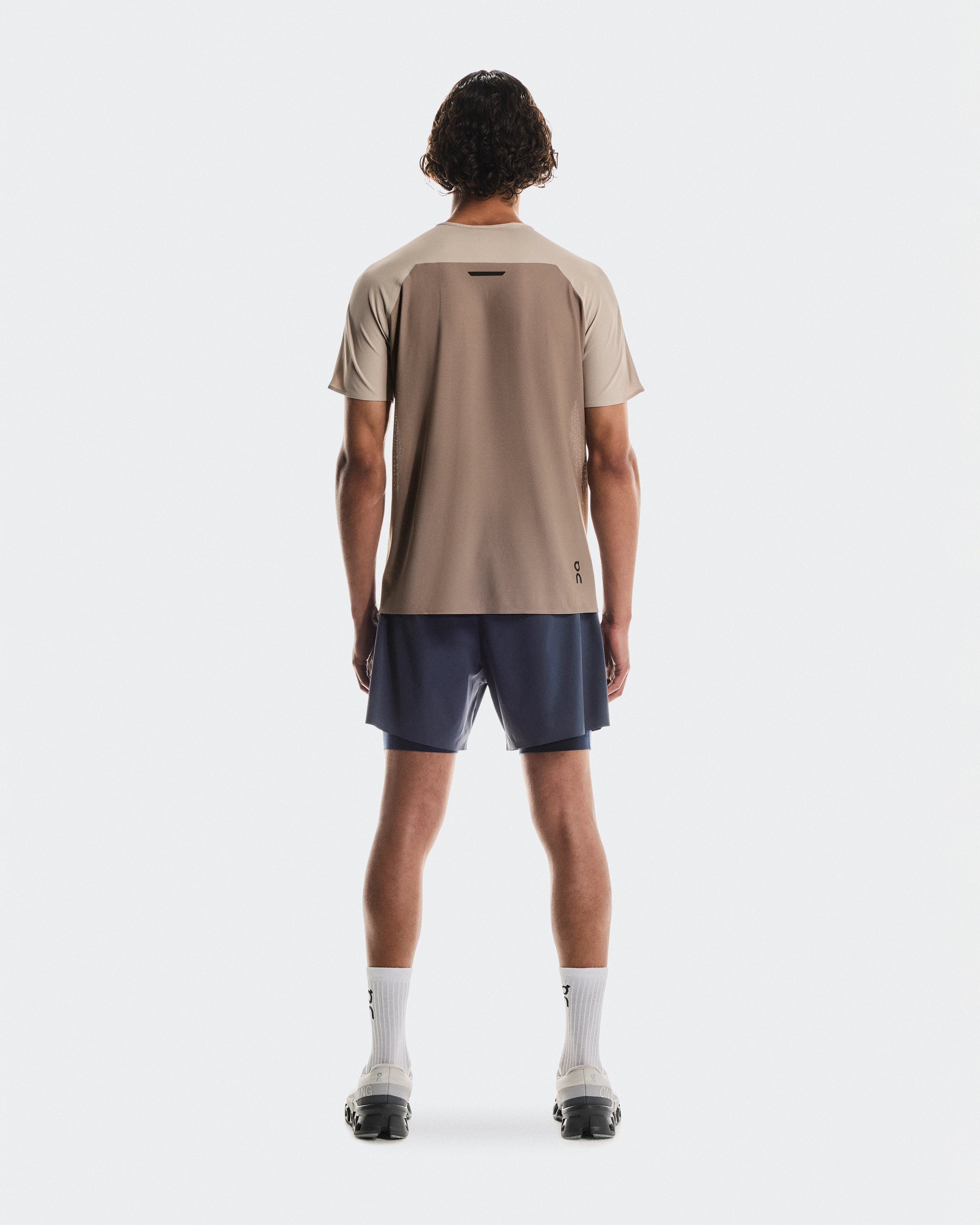 On Performance-T Desert & Cinder Men Tops and t-shirts
