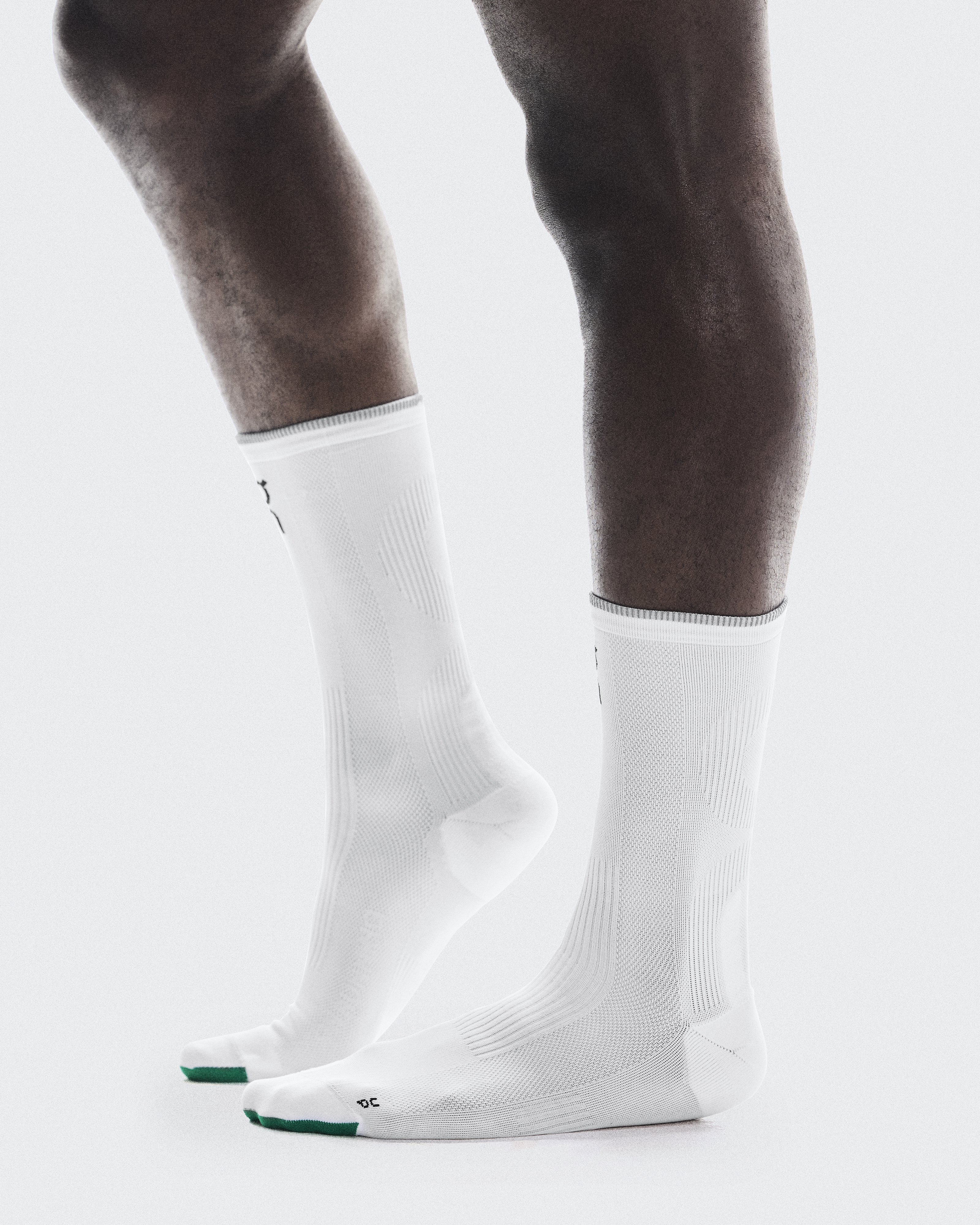 Elite Run Sock High | White & Beige | On United States
