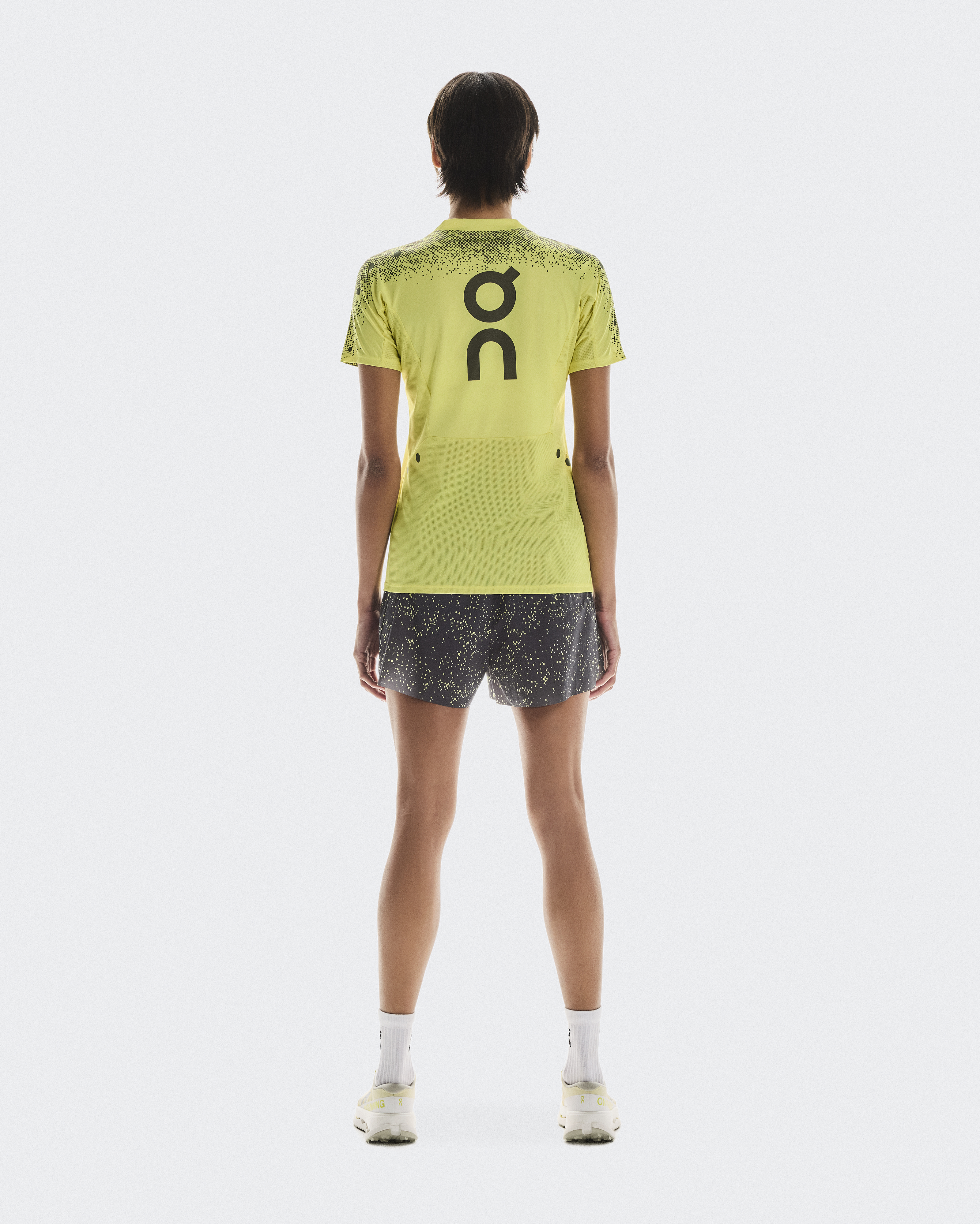 ウォーキング・ランニングウェア On Ultra Shorts Men's Ultra Shorts | Grey & Yellow | On United States