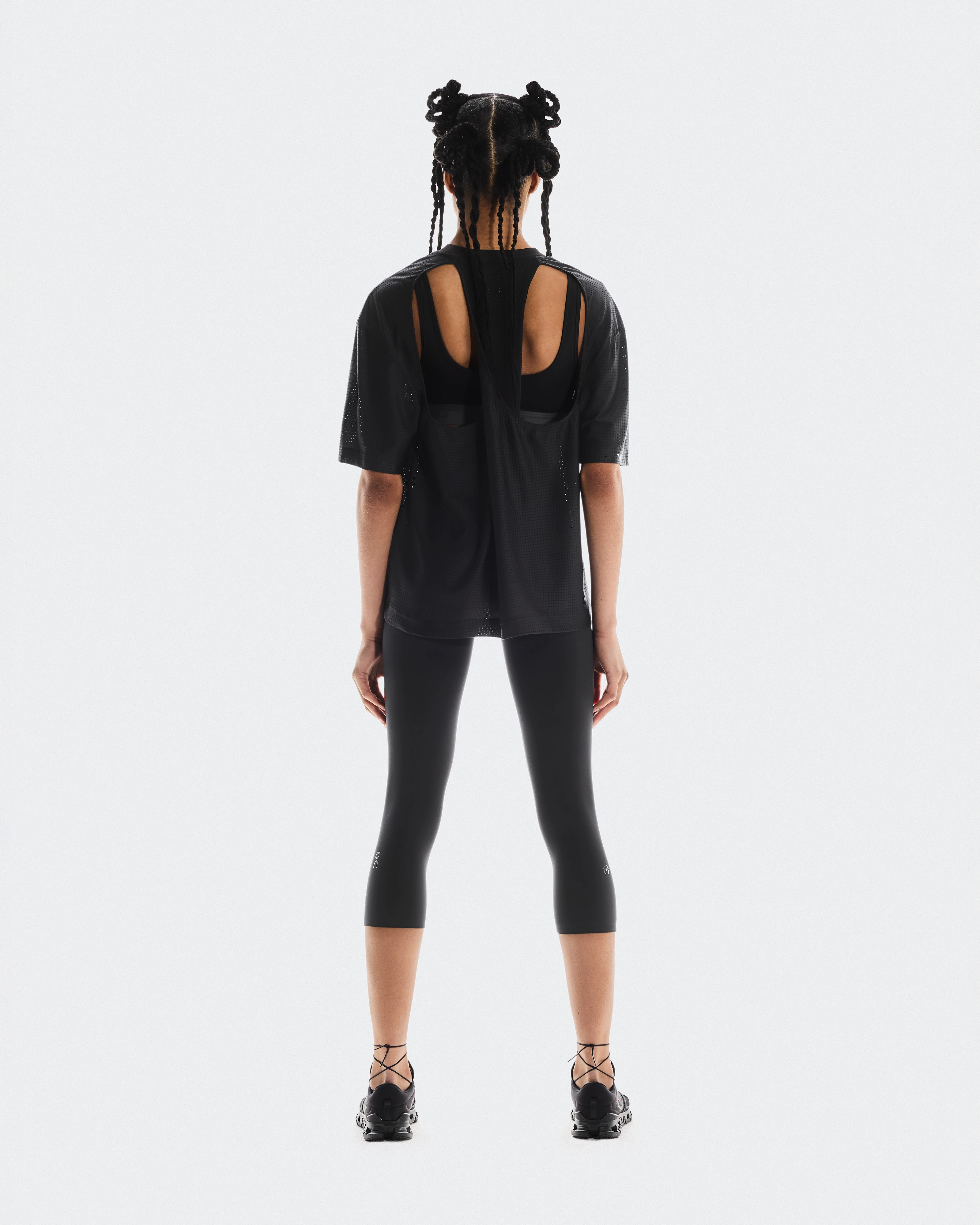 On CUT-OUT T FKA Black Unisex Oberteile