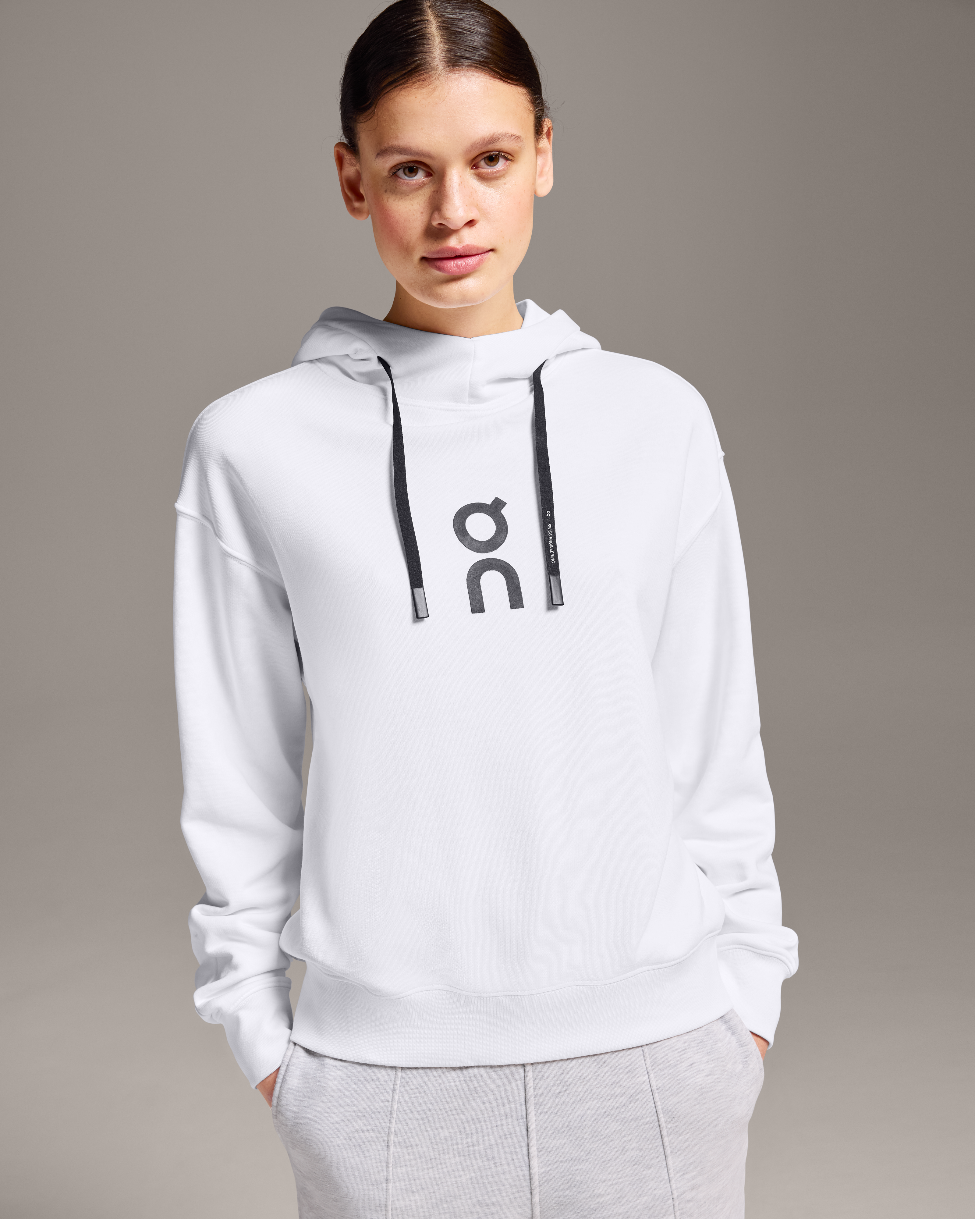 clb hoodie white