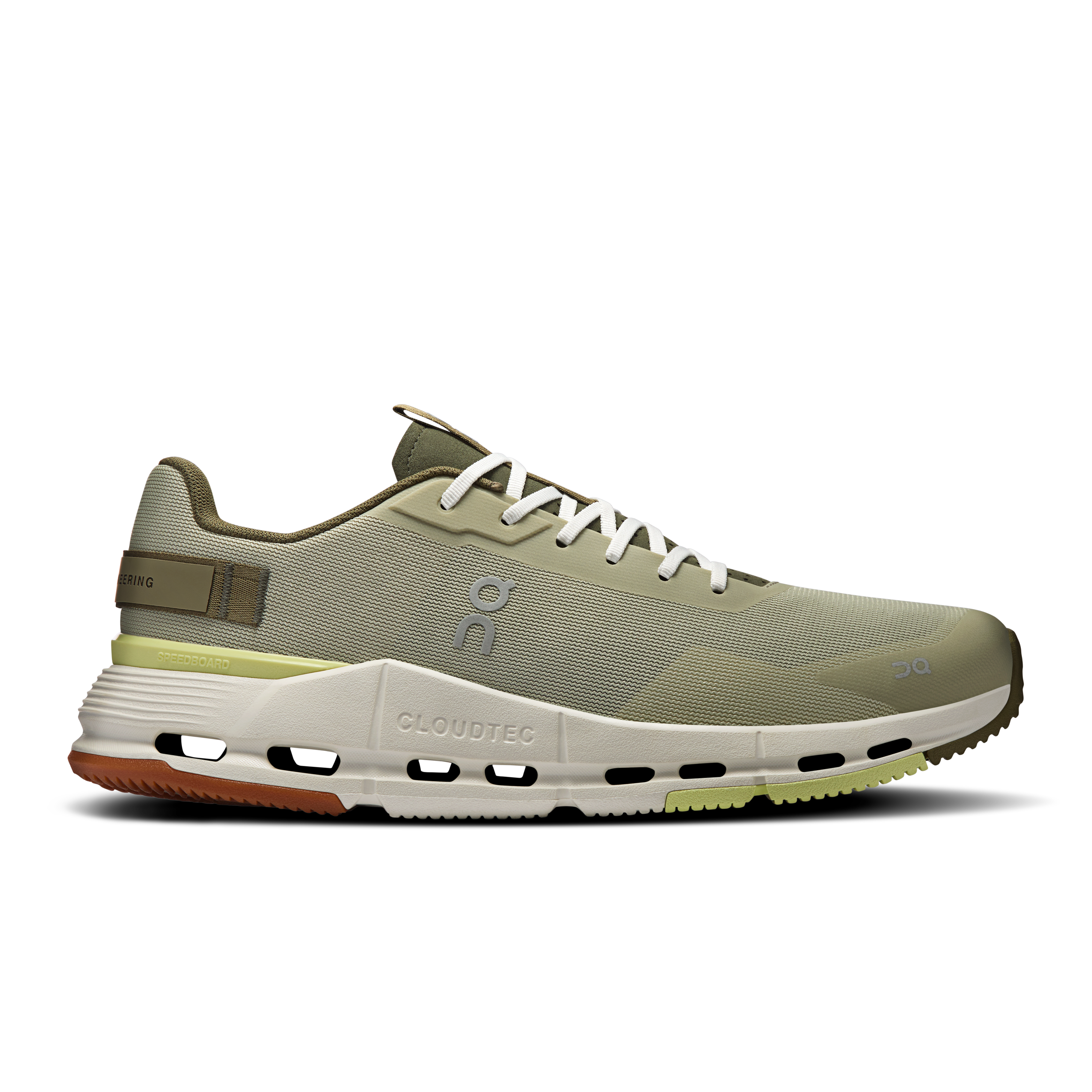 On Cloudnova Form 2 Weiß Beige Herren Herren – Alltag, Stadterkundung, Lifestyle Schuhe