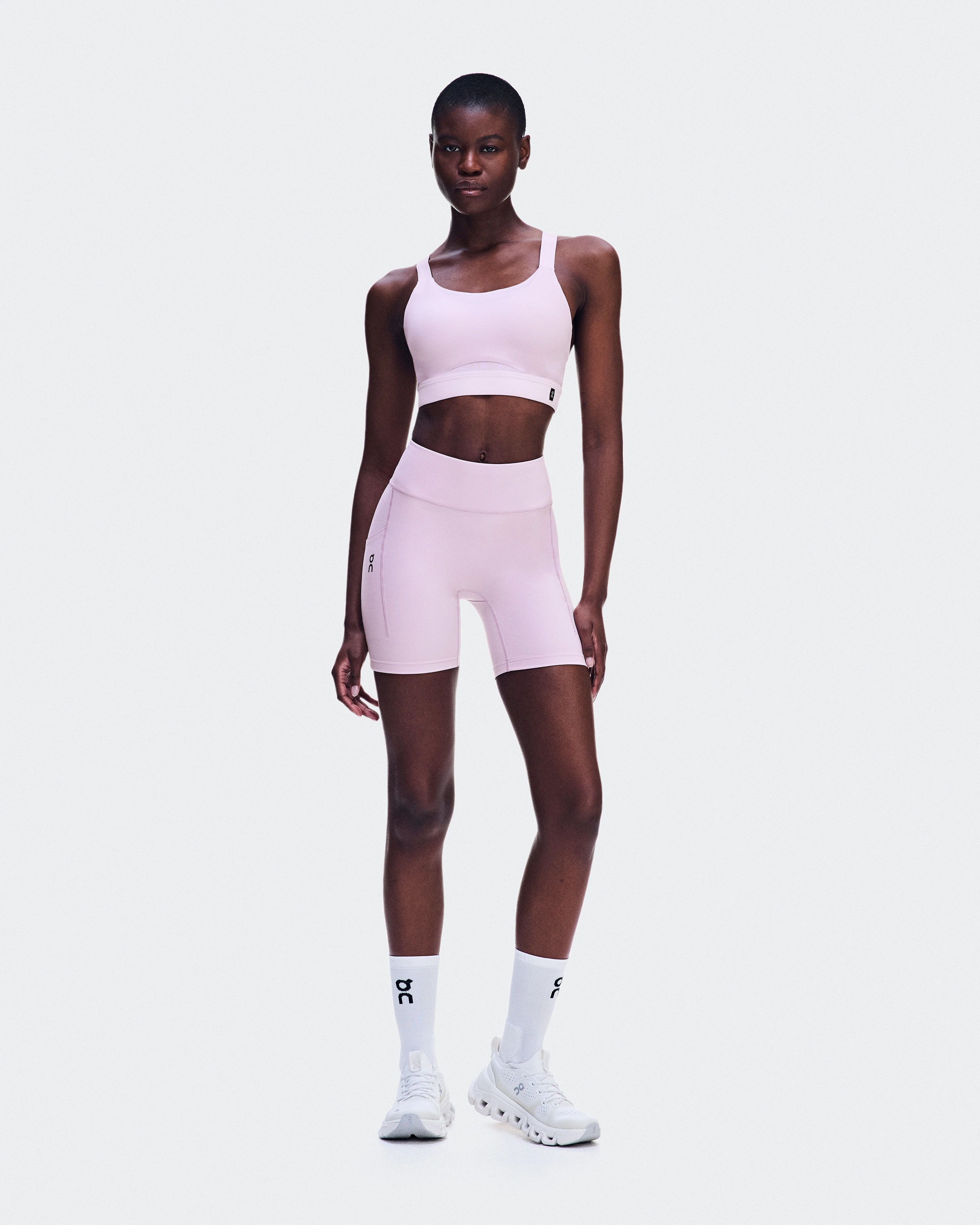 On Performance Tights Short Foxglove Women Tights