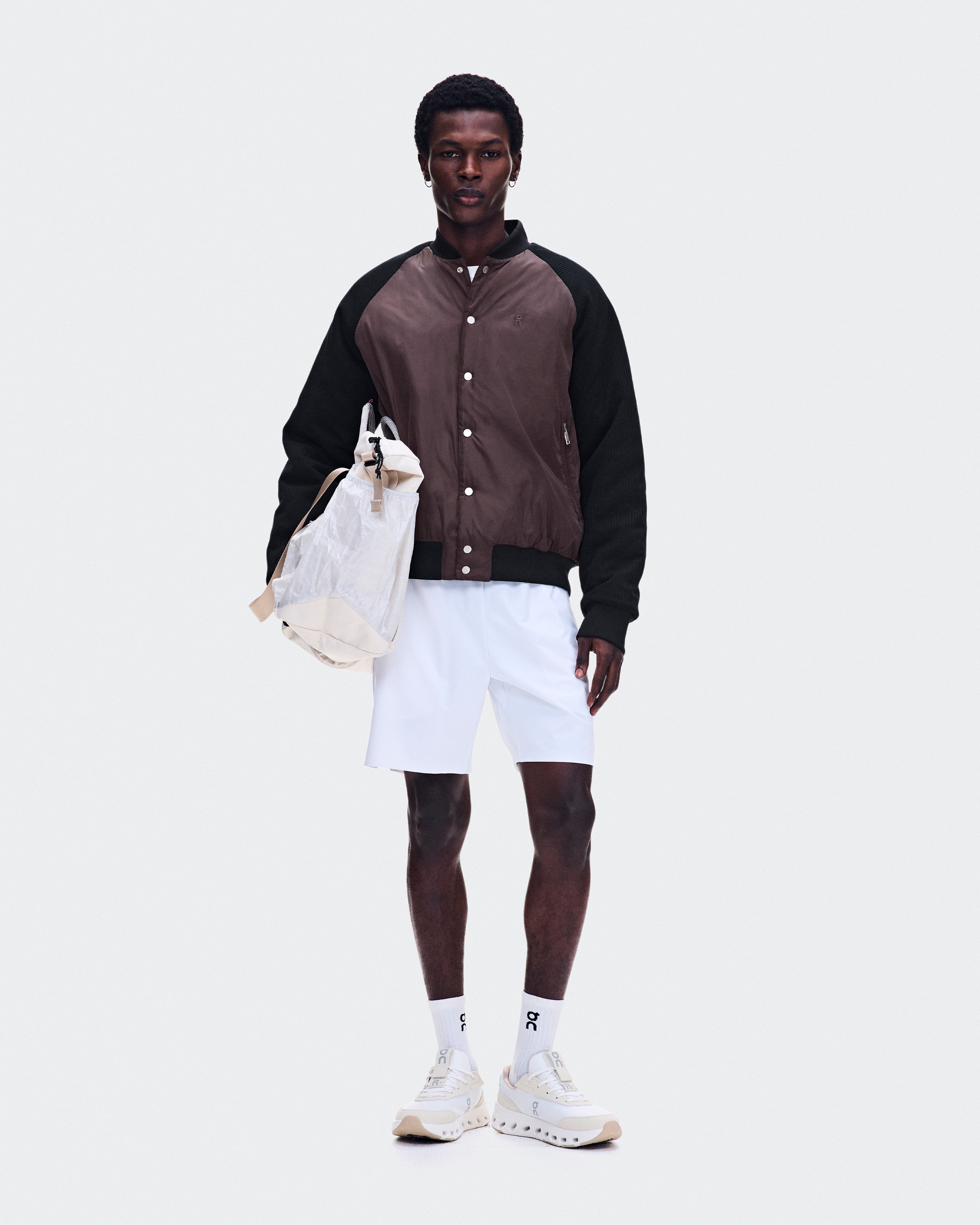 Courtside BomberMen / Mulberry | Black / S