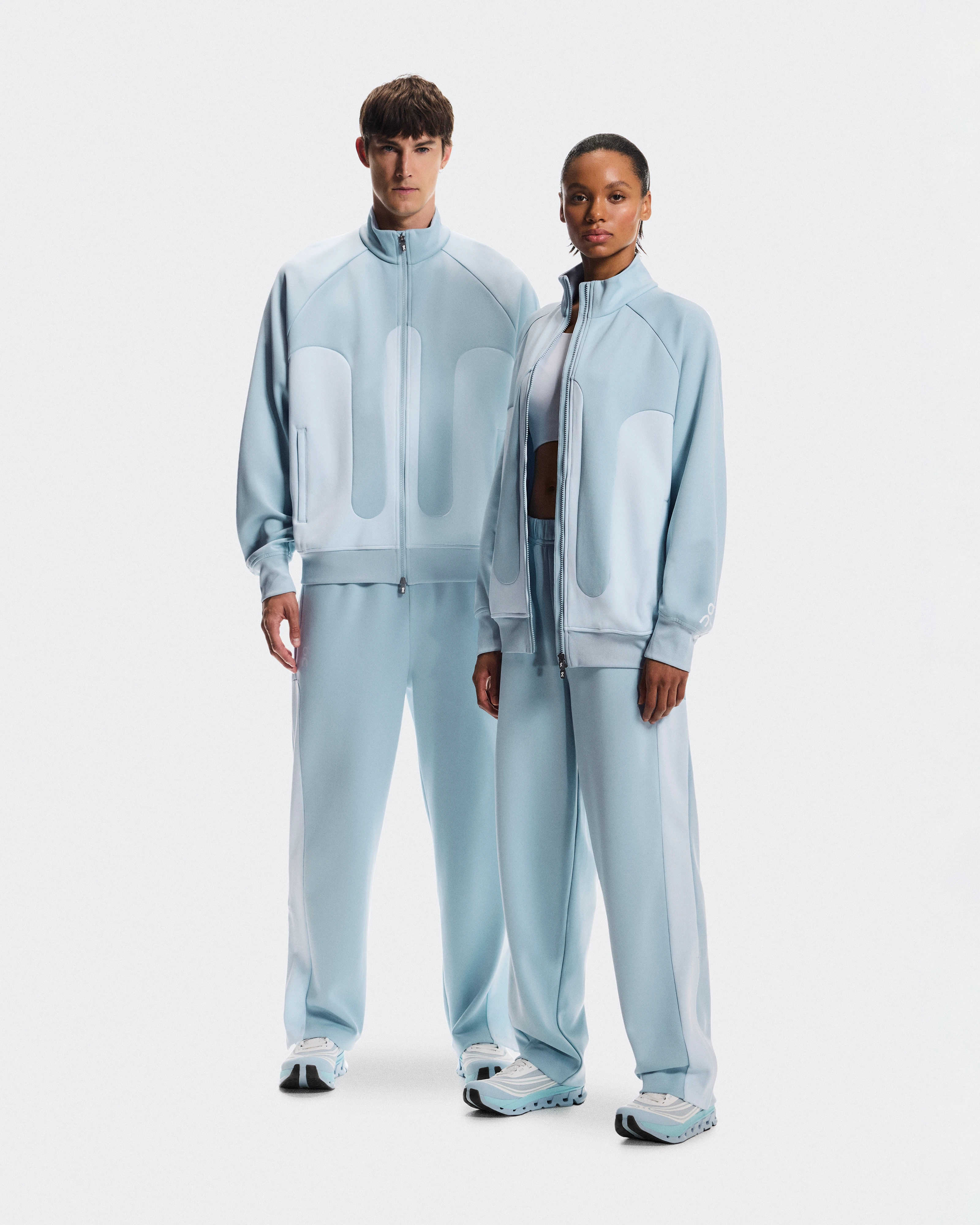 On Track Jacket IKON Cascade & Chambray Unisex Jackets