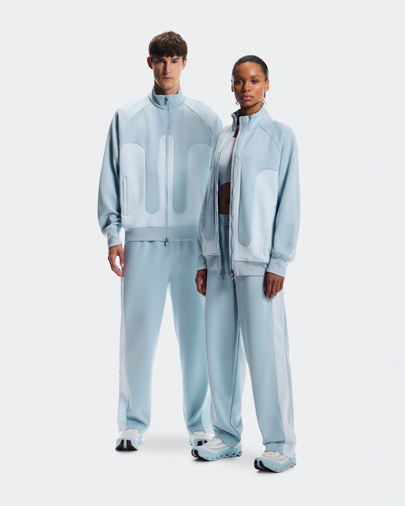 On Track Jacket IKON in Cascade/Chambray, Size: XL, Polyester