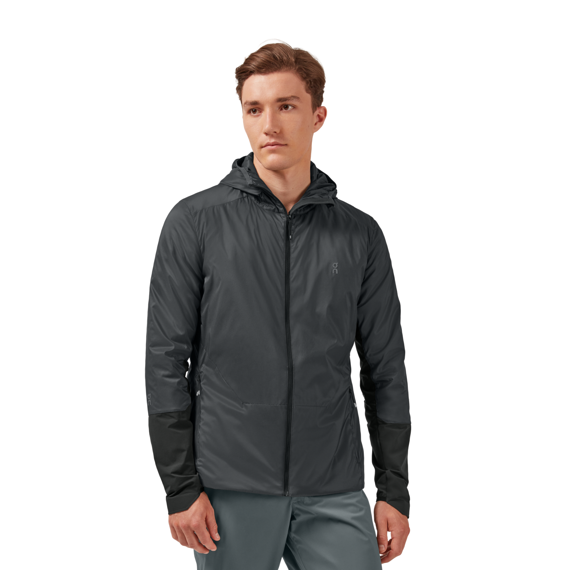 ⧫ on running Insulator Jacket Insulated Jacket, ultralight, zippered pockets & hood | On India