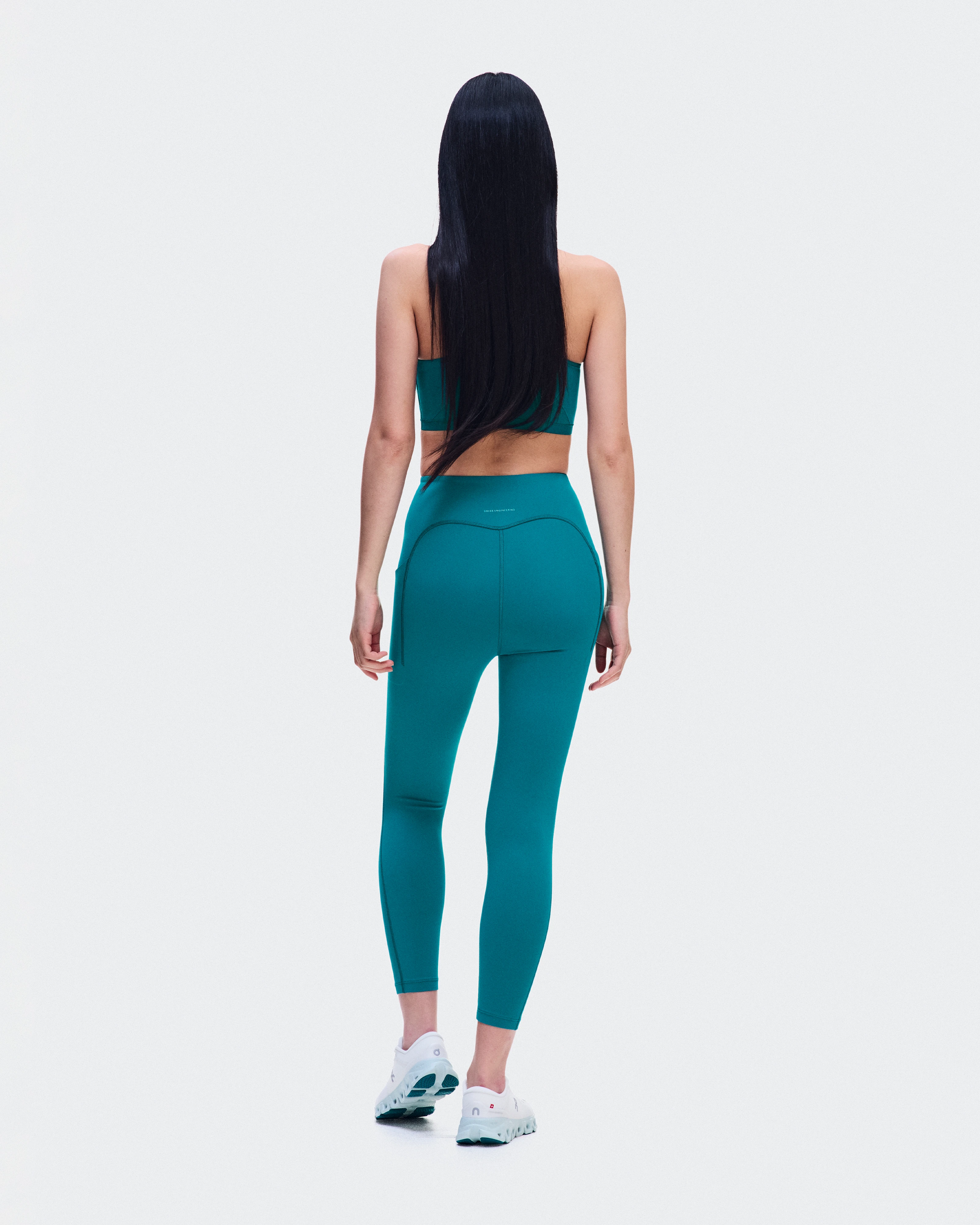 On Train Tights 7/8 Abyss Feminino Calças leggings