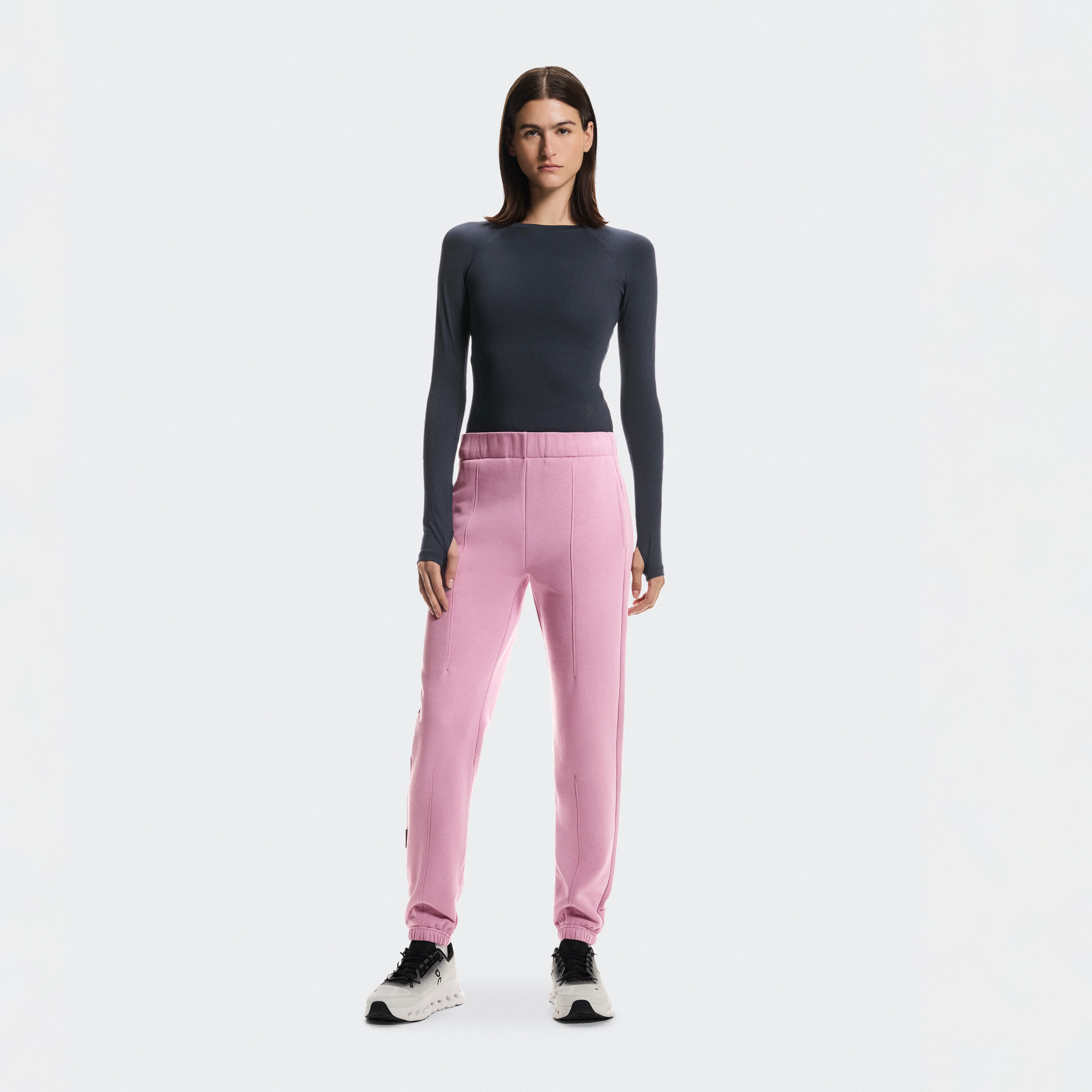 On Club Pants Pink Women Women – Travel, recovery, all-day wear Pants