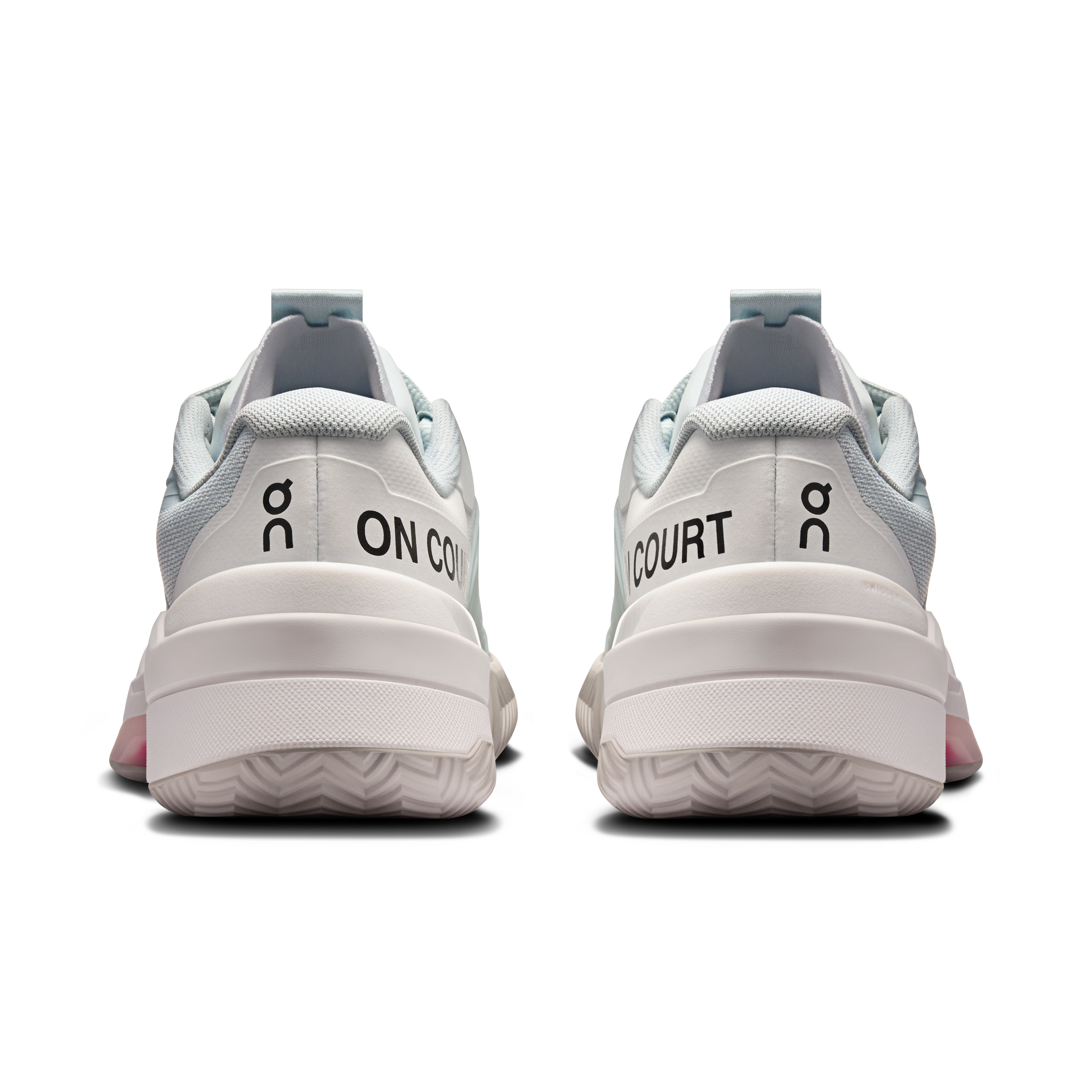 On THE ROGER Pro Fire Clay Arctic & Pink Damen Tennis Schuhe