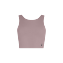 Core 2-in-1 Crop Shirt in Heron