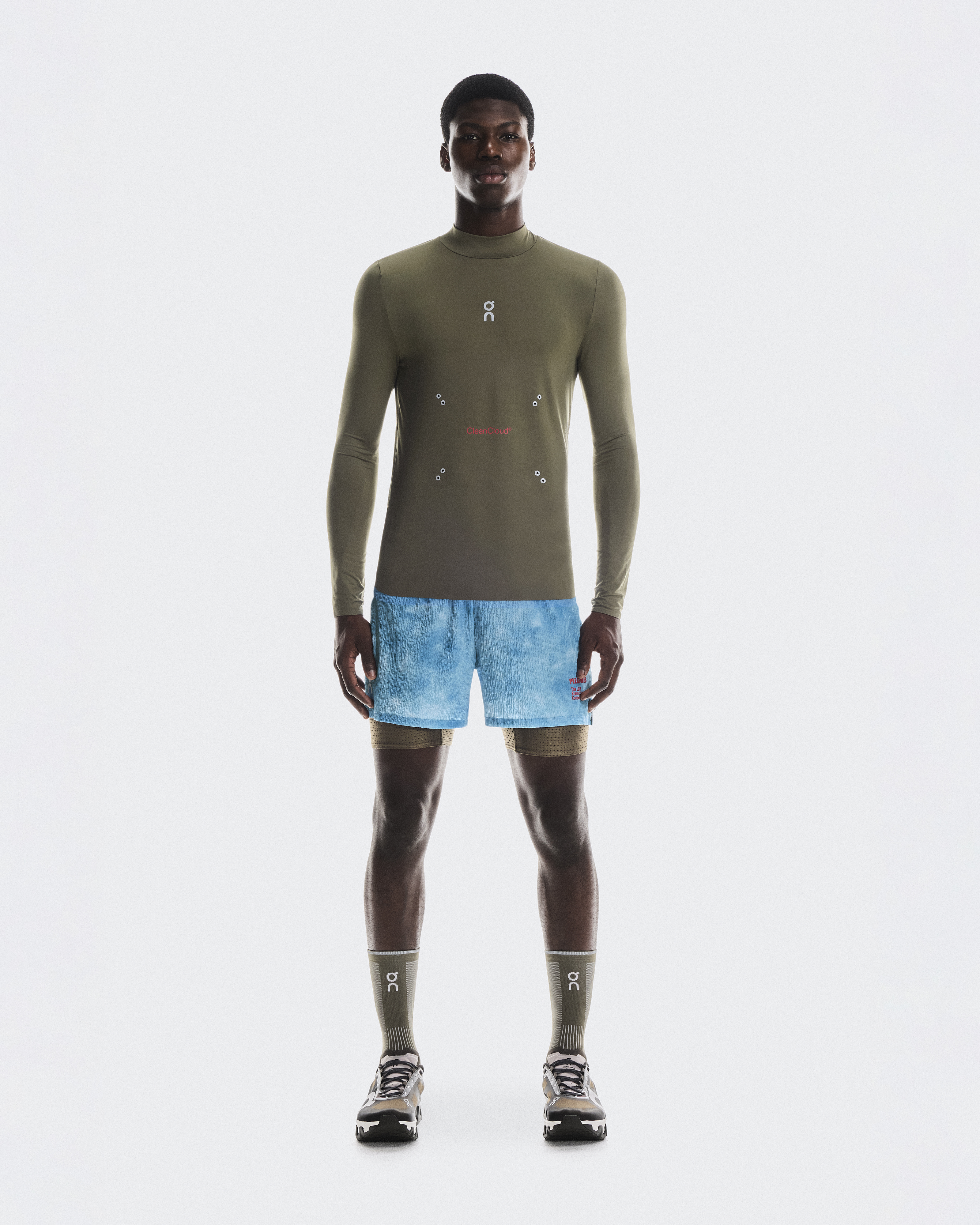 Men's Long-T PLEASURES x The Loop | Green | On United States