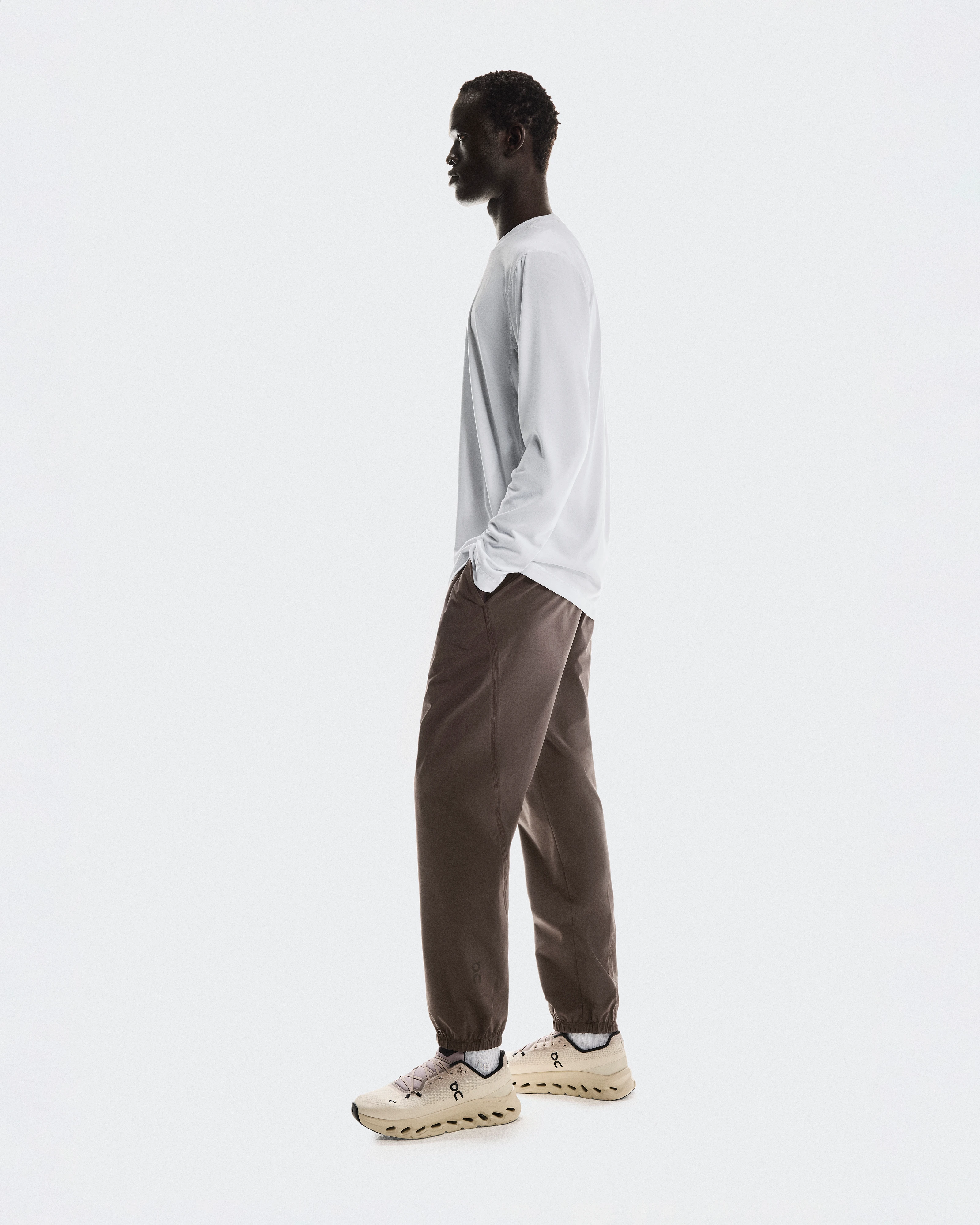 On Focus Pants Pebble Hombre Pantalones