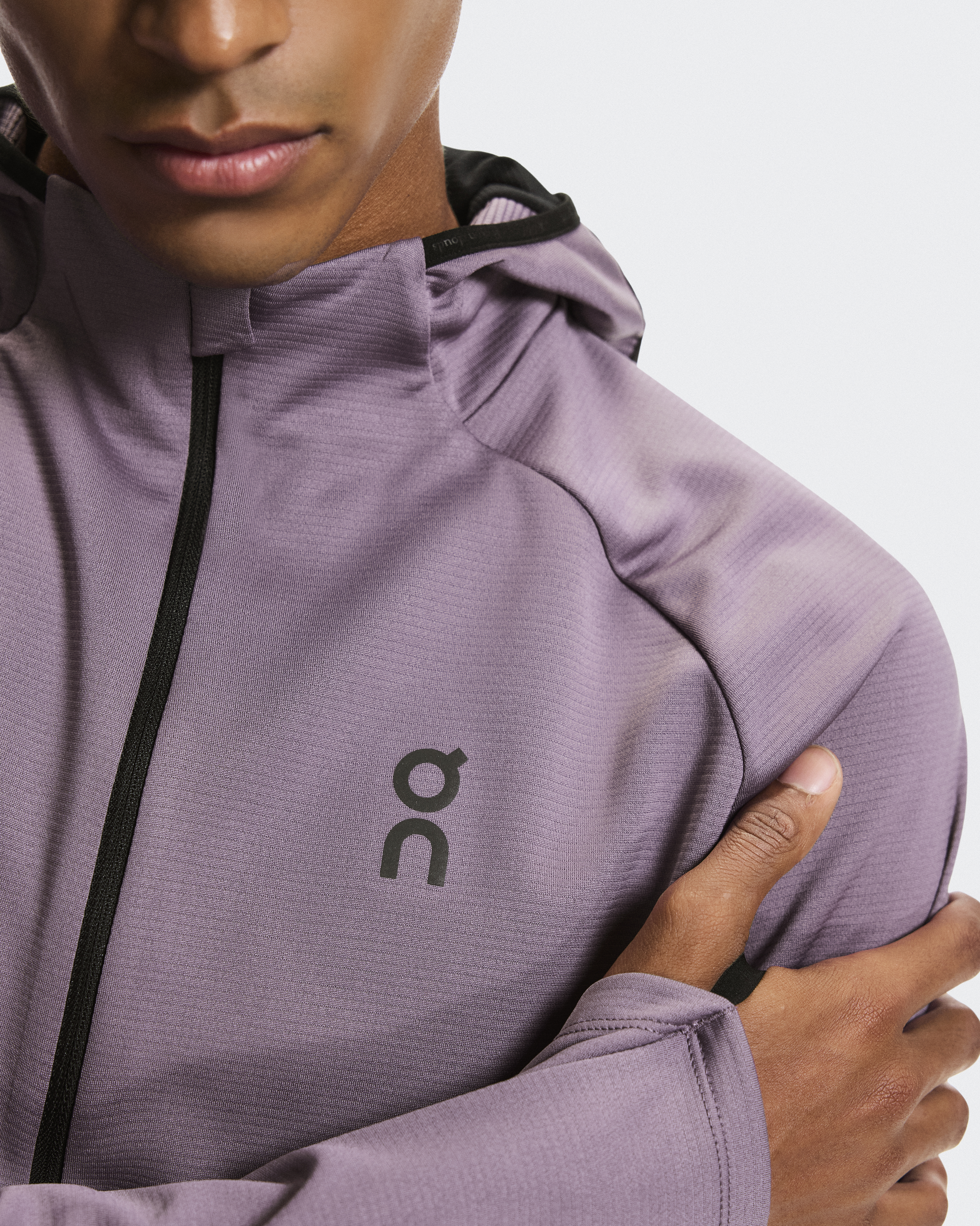 Men's Climate Zip Hoodie | Purple | On United States