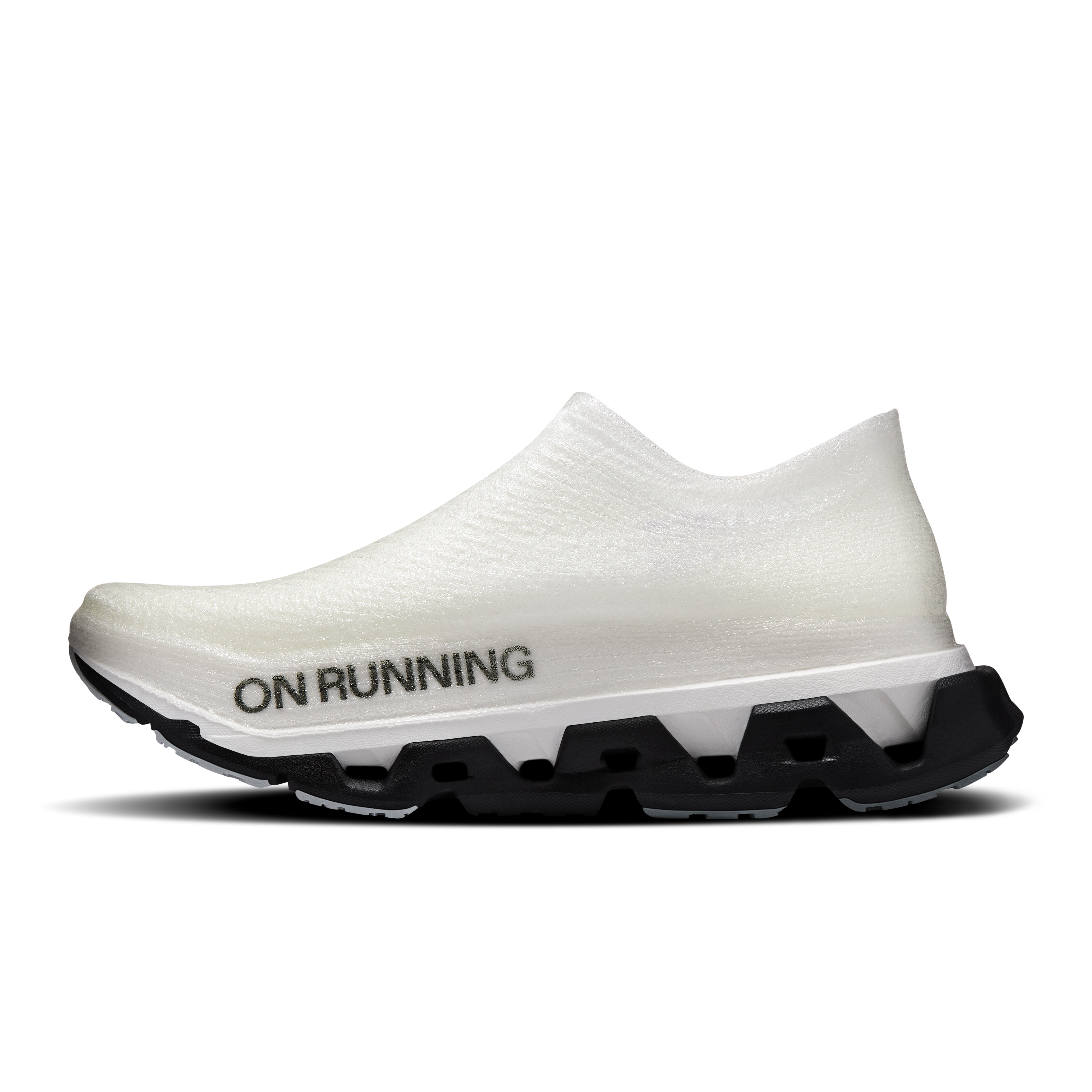 On LightSpray Cloudmonster 3 Hyper Black & Apollo Unisex Road running Shoes