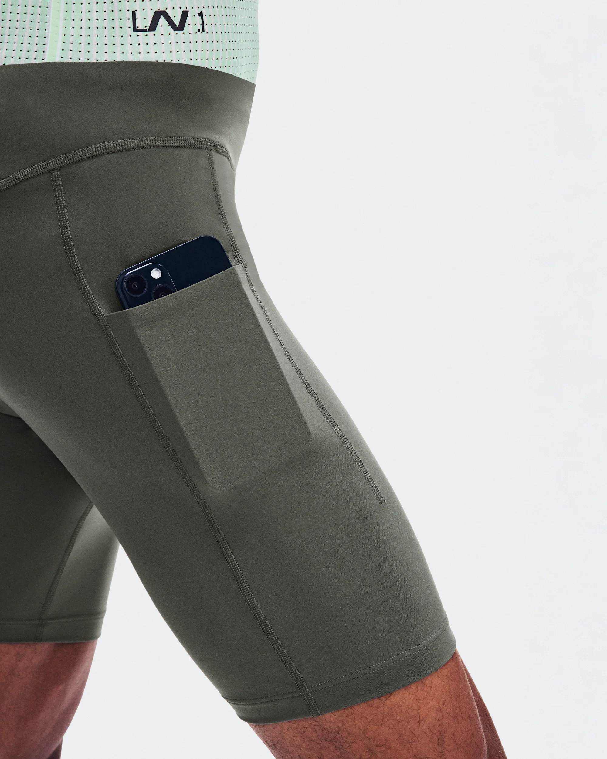 Men's Race Half Tights LN1 Mire - thumbnail 6