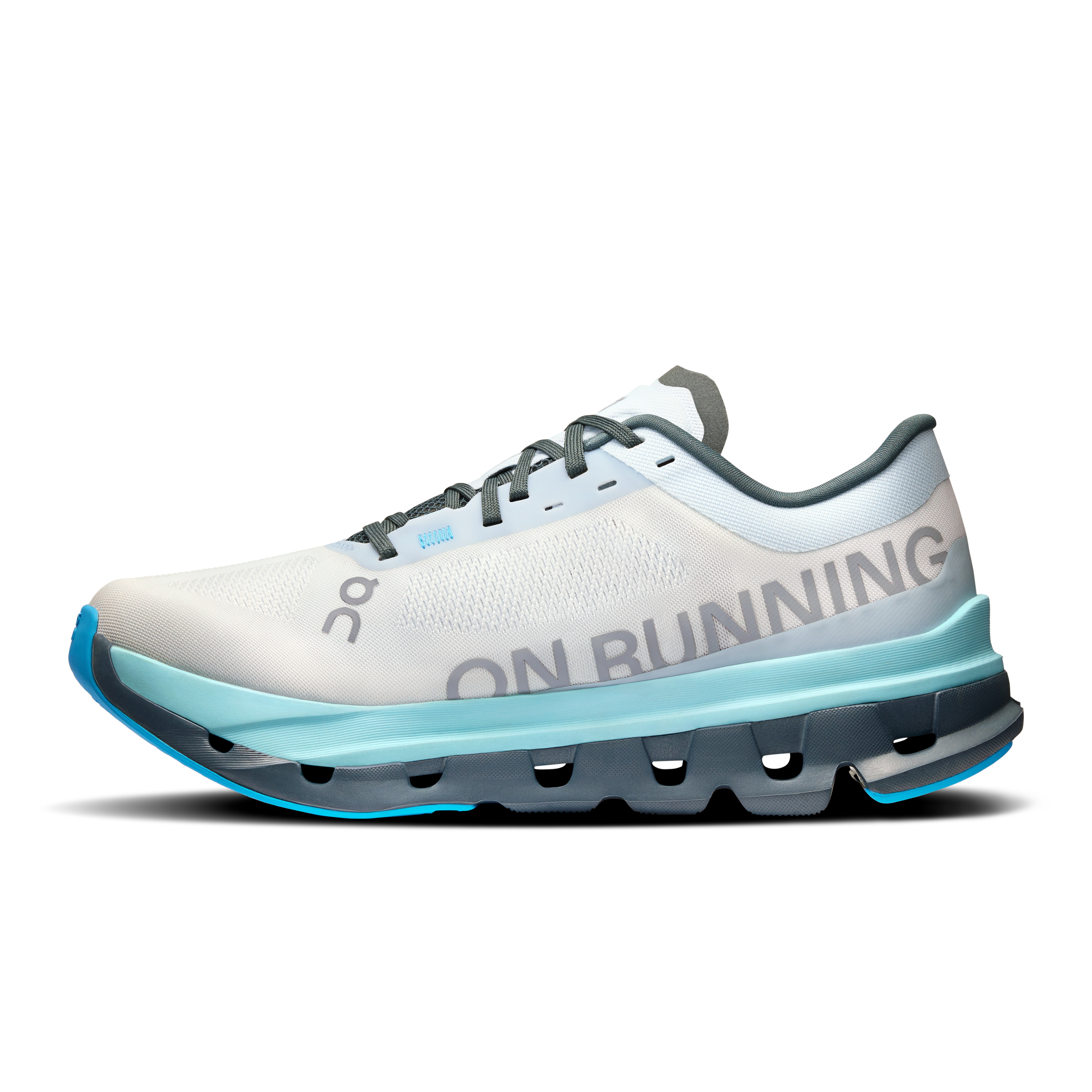 On Cloudflow 5 Arctic & Stone Damen Strassenlauf Schuhe