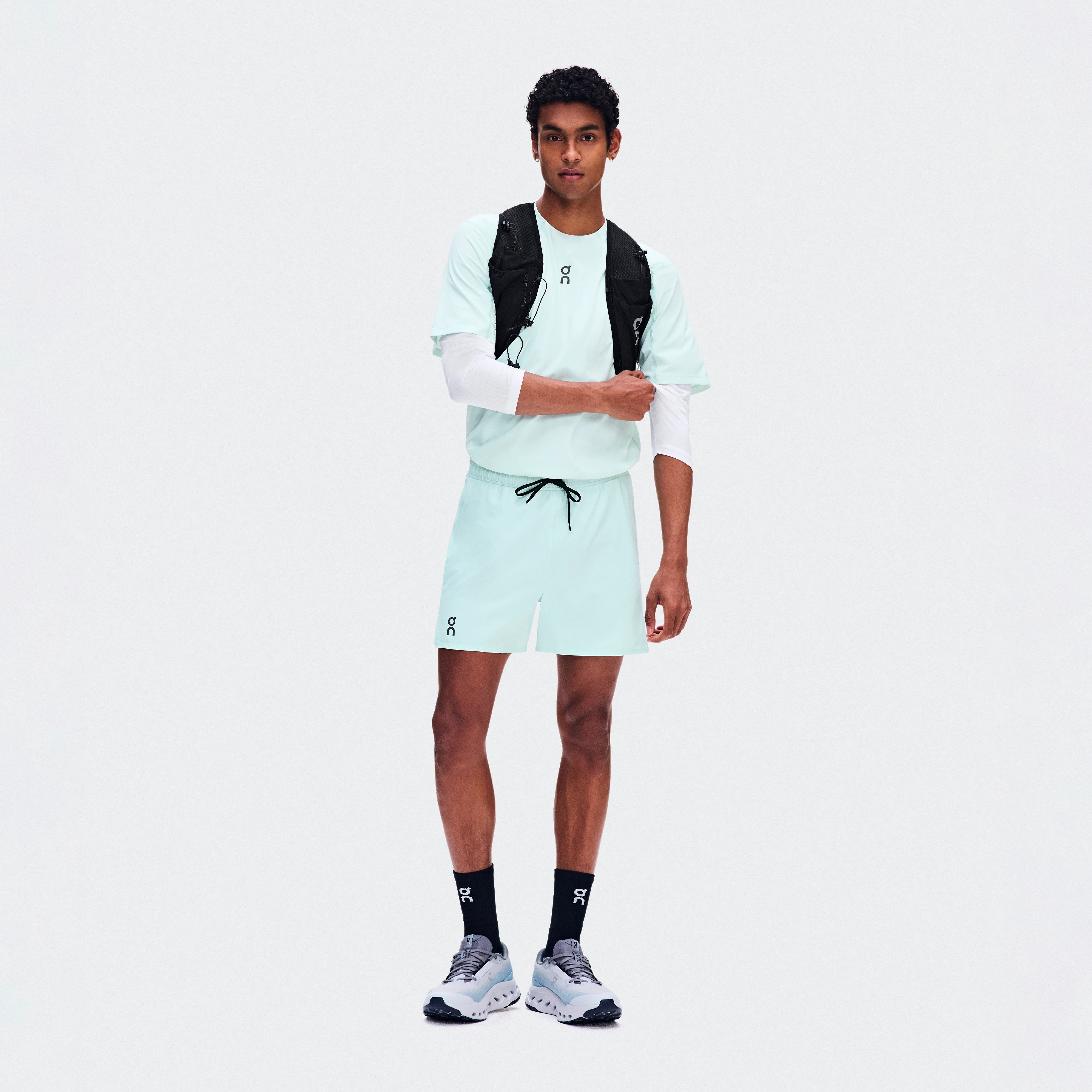 On Trail Shorts Flurry Men – Trail running, lightweight, easy storage Shorts