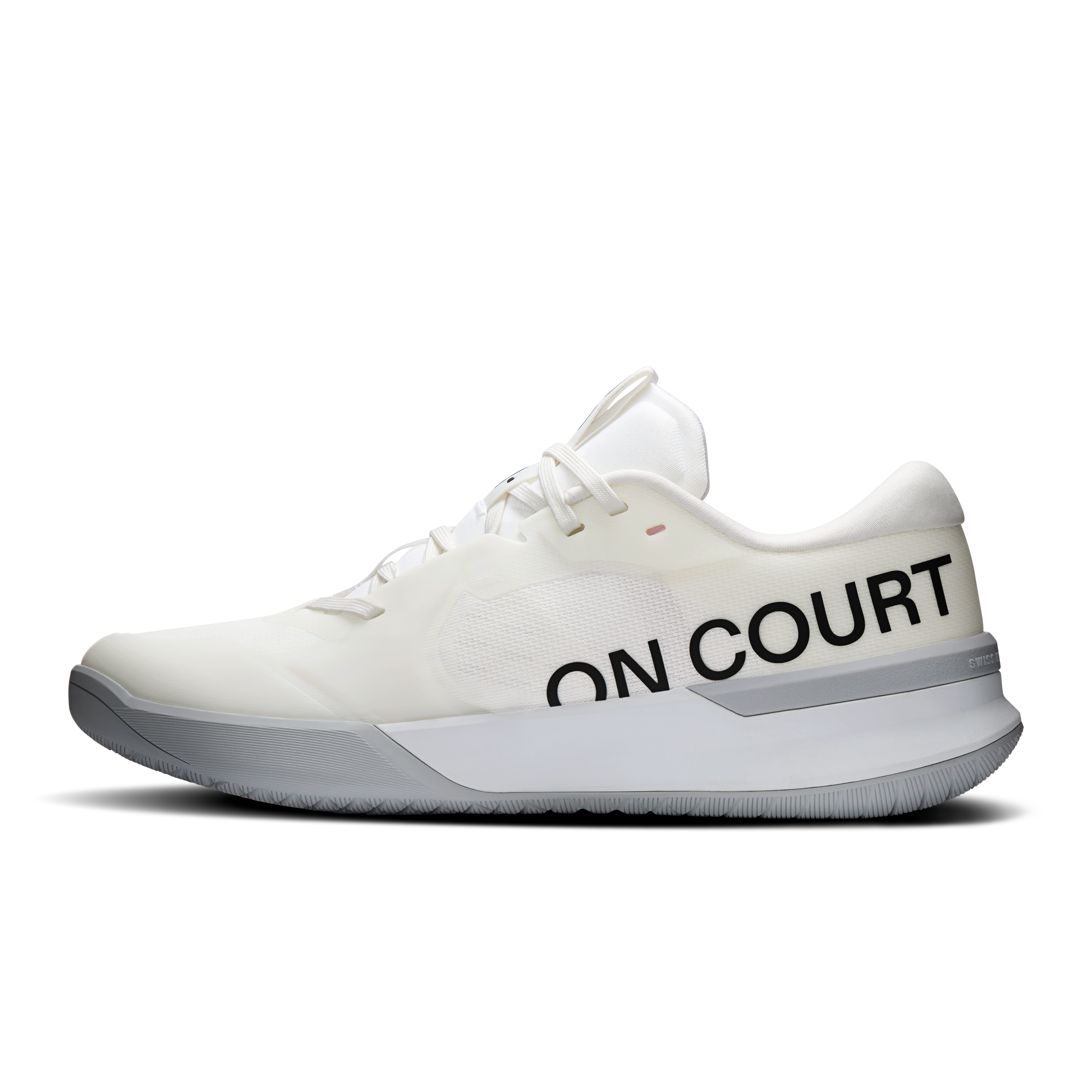 On THE ROGER Pro 3 White & Pink Women Tennis Shoes