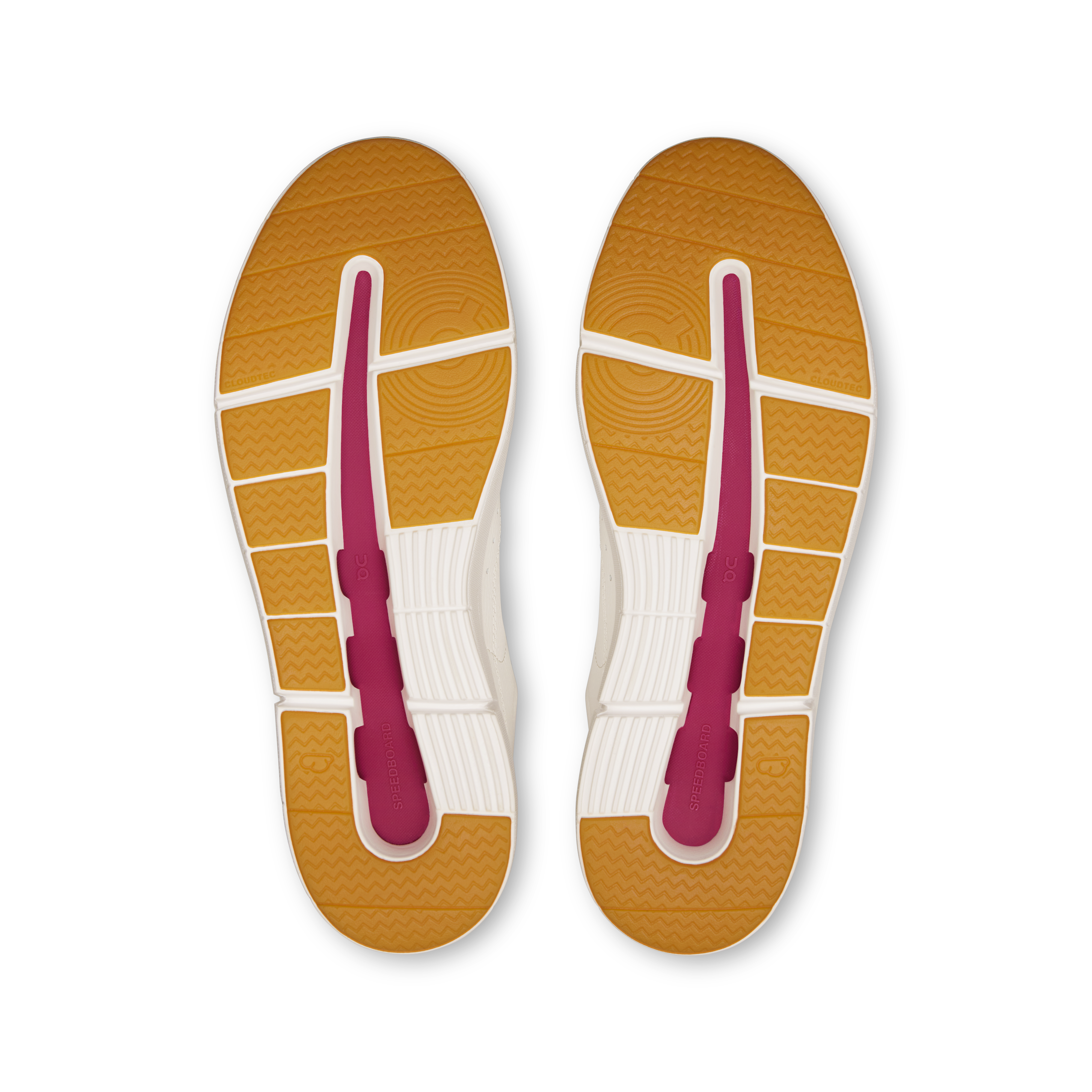 On THE ROGER Centre Court White & Grenadine Women Active life Shoes