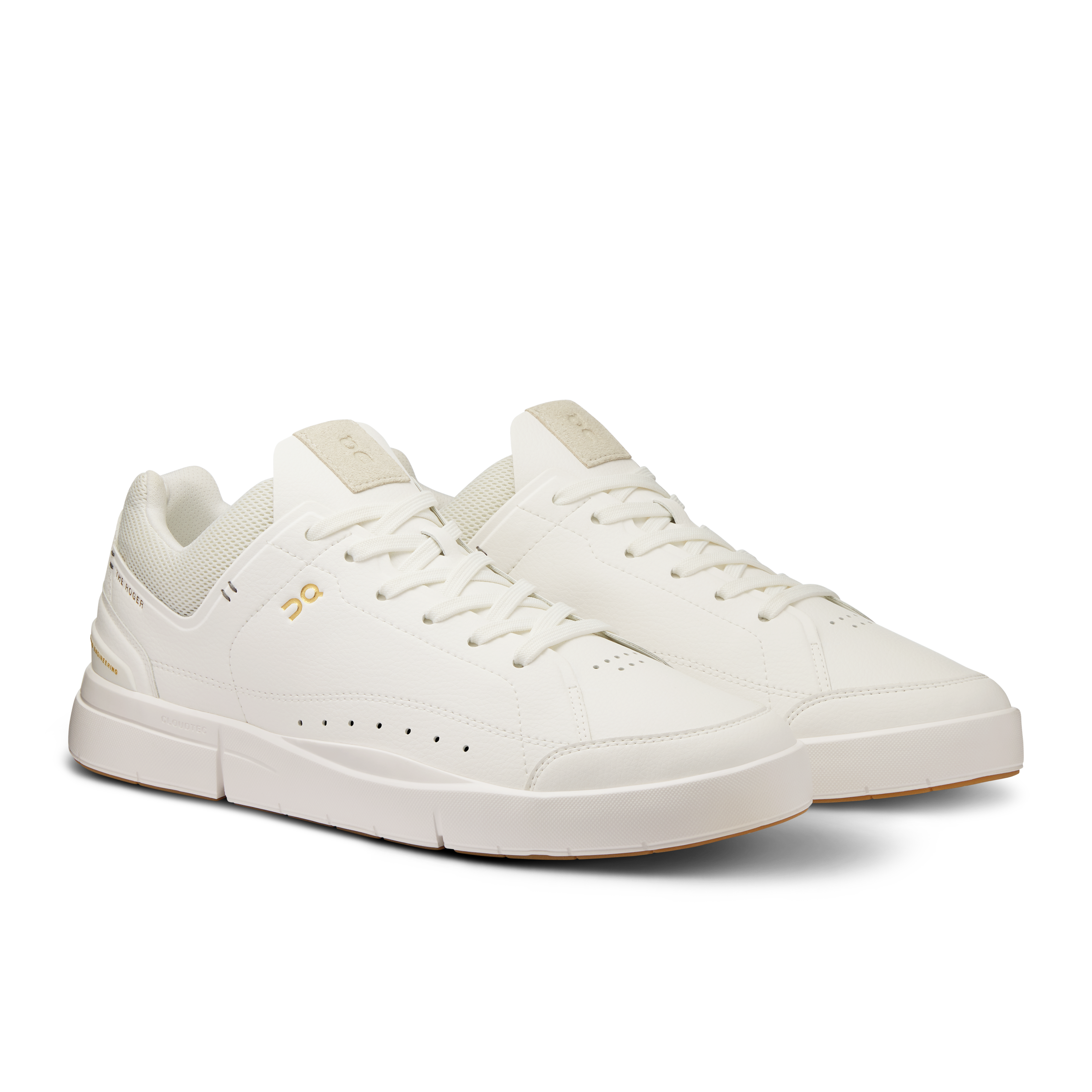 On THE ROGER Centre Court White & Gum Hombre Vida activa Calzado