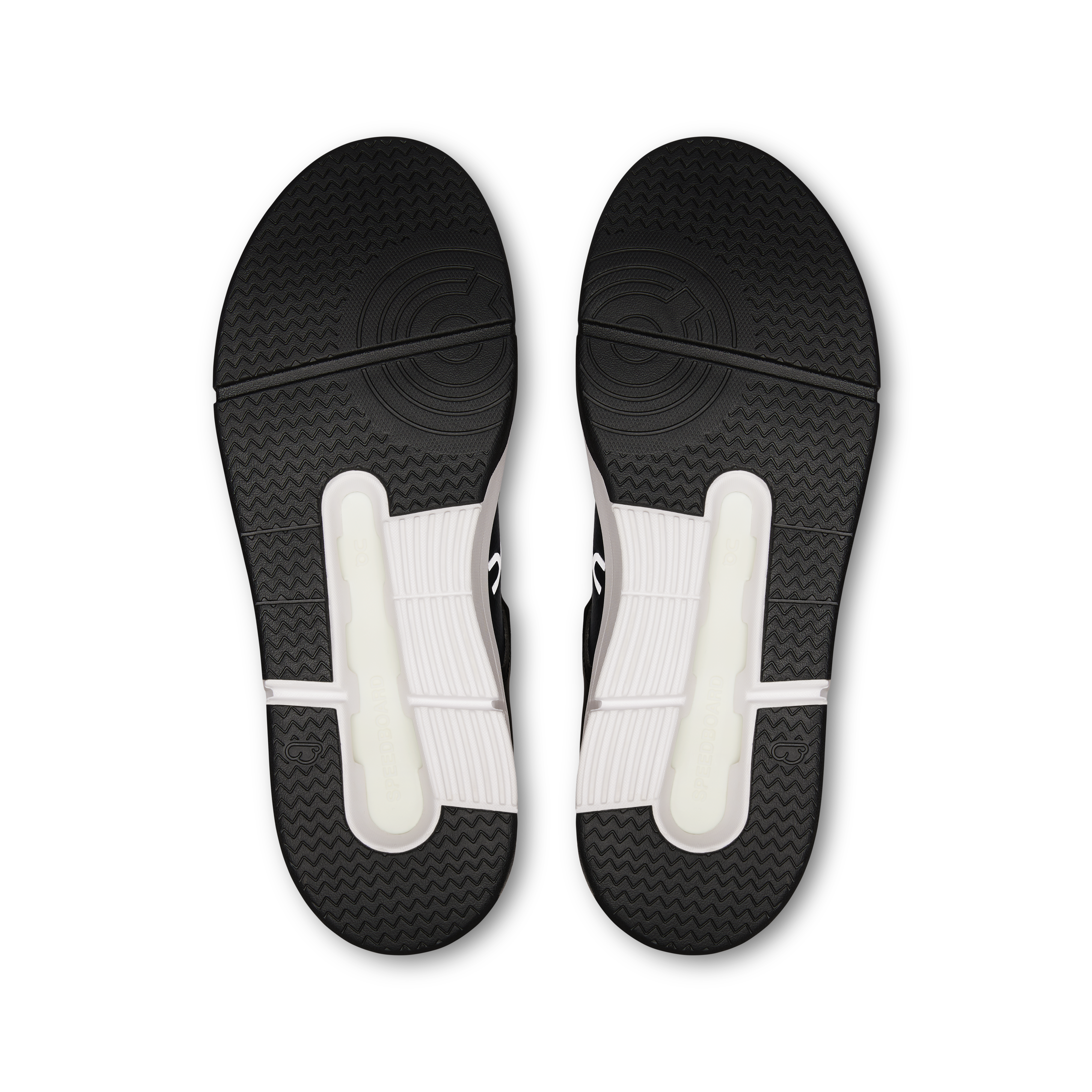 On THE ROGER Clubhouse Black & White Women Tennis Shoes