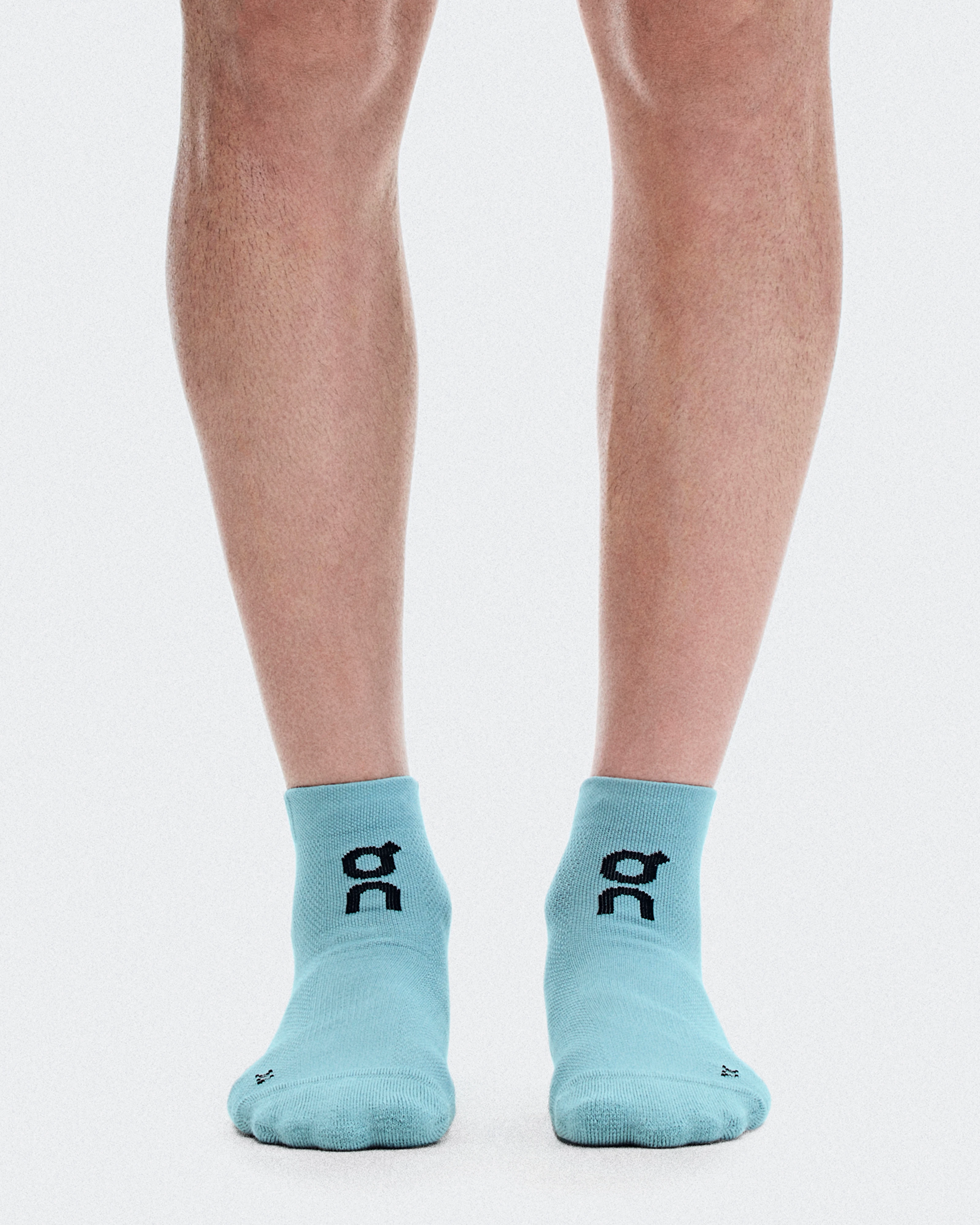 On Core Run Sock Low 2P Flurry & Wash Unisex Calcetines