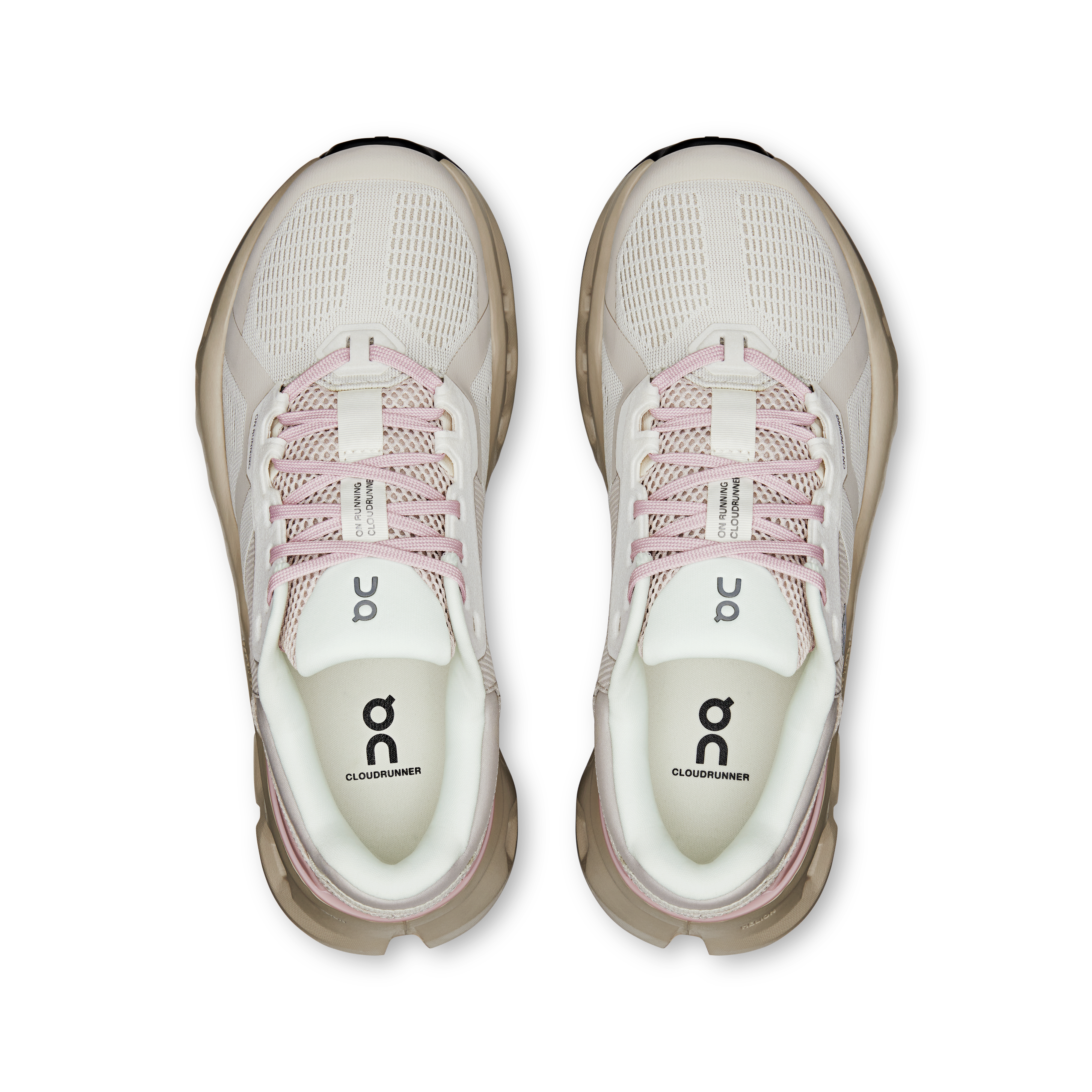On Cloudrunner 2 Wide Ivory & Mauve Women Road running Shoes