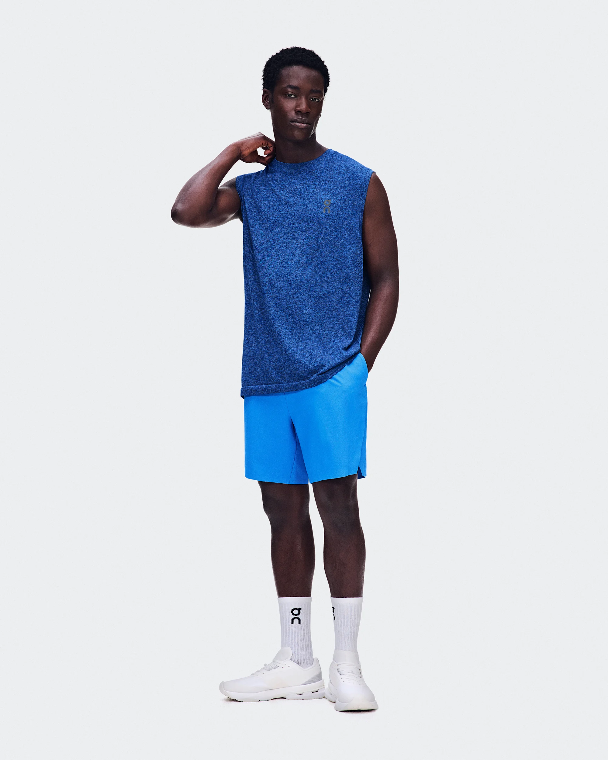 Men's Train Flex Tank Jay Heather