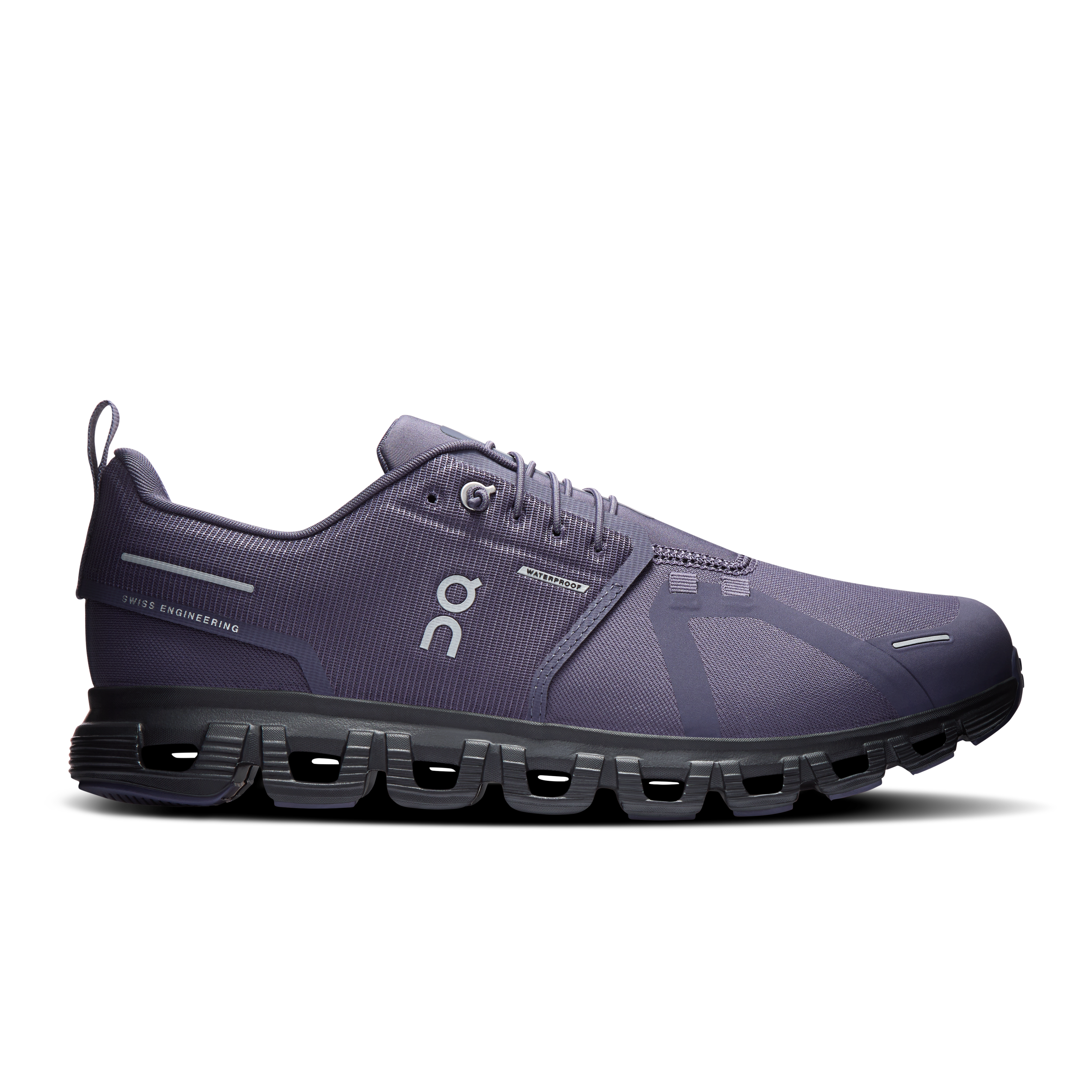 Cloud 6 Waterproof Lifestyle Shoe in Flint/Black