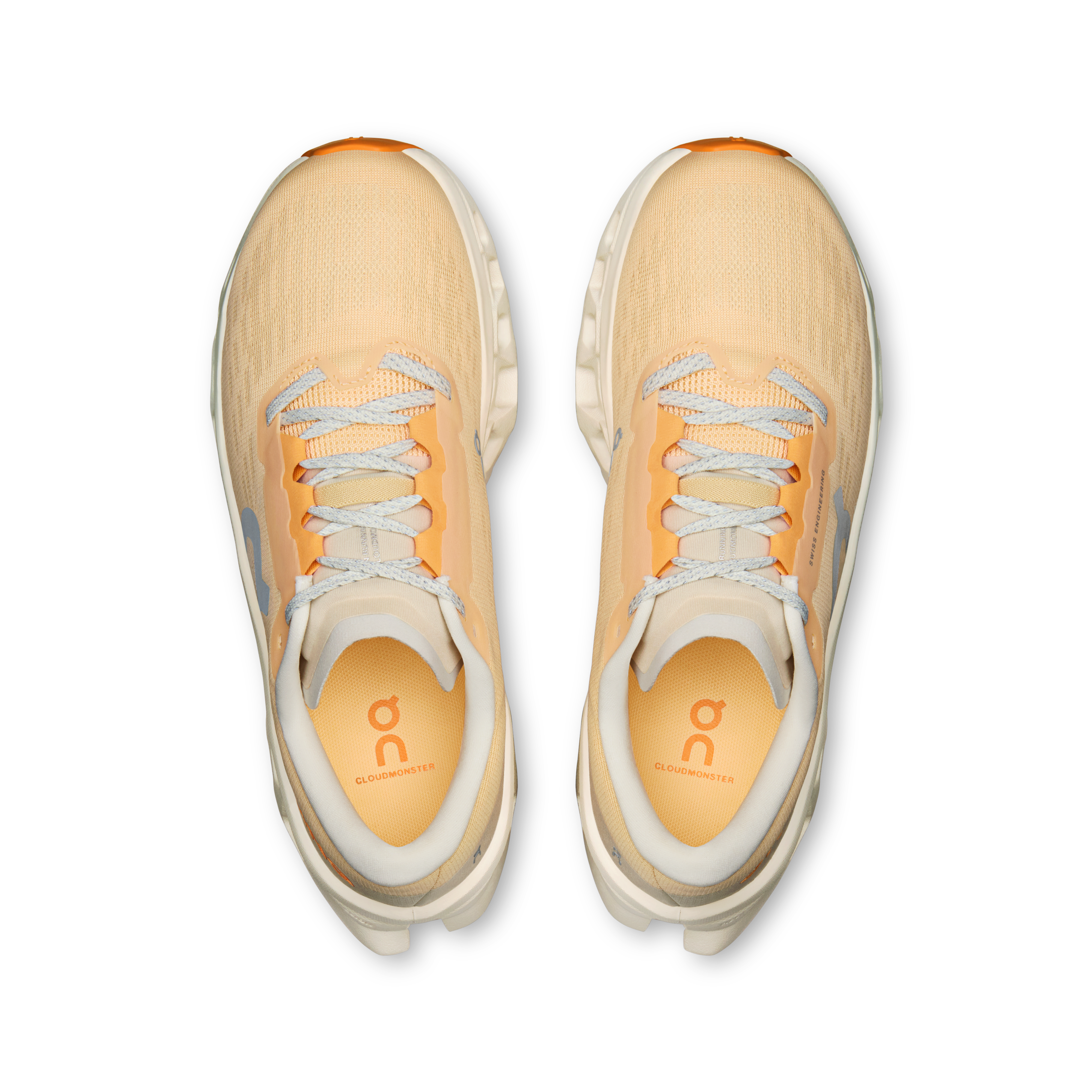 On Cloudmonster 3 Squash & Ivory Mujer – Running diario, carreras reactivas Calzado