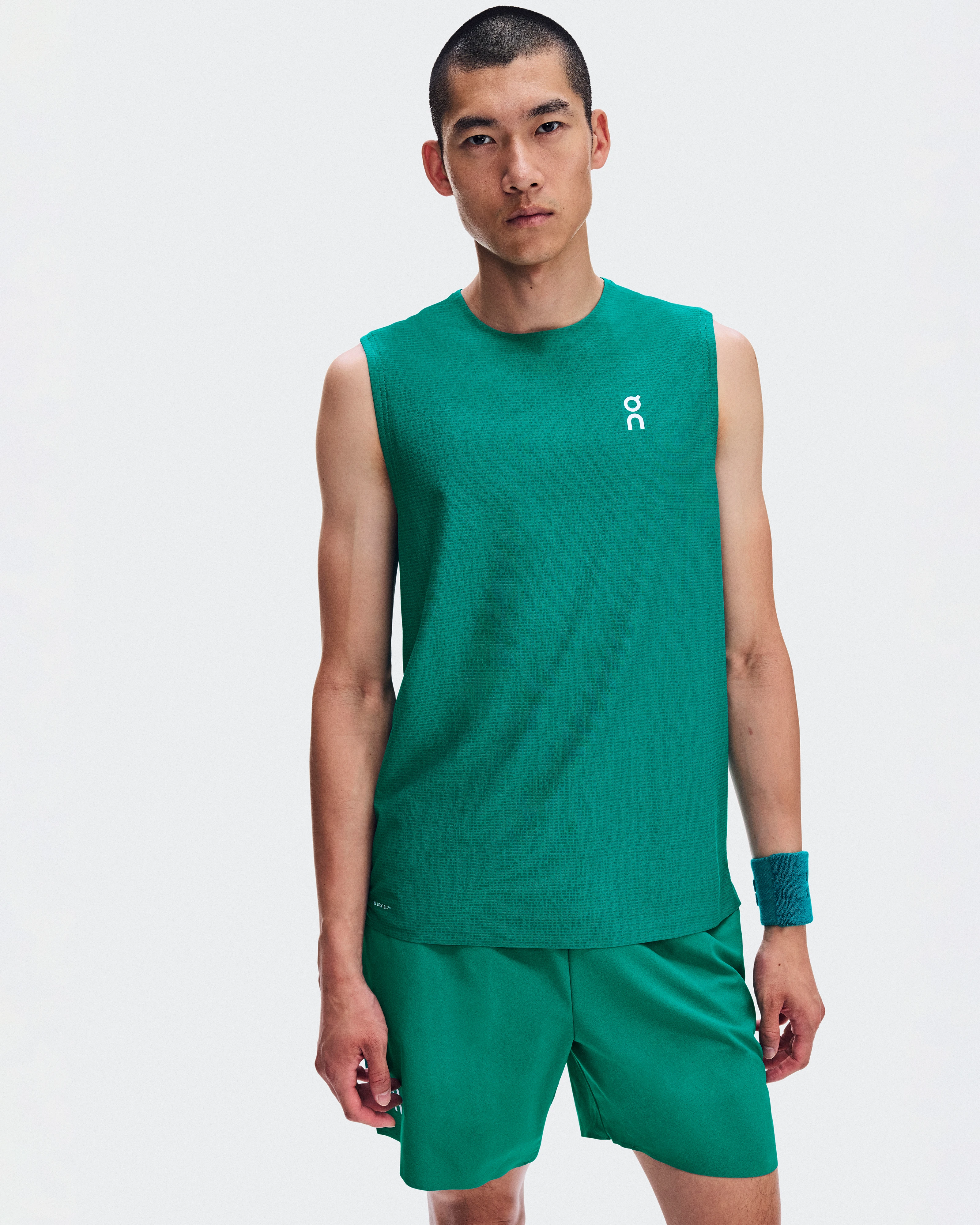 On Court Tank Neem Men Tops and t-shirts