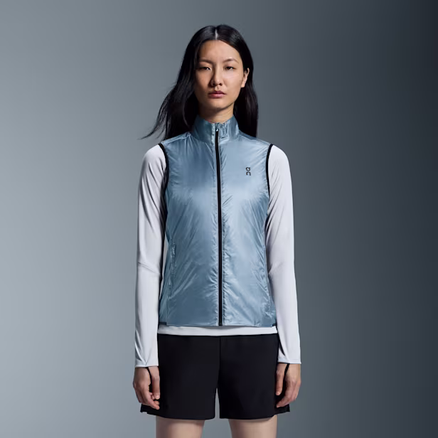 Weather Vest in Chambray