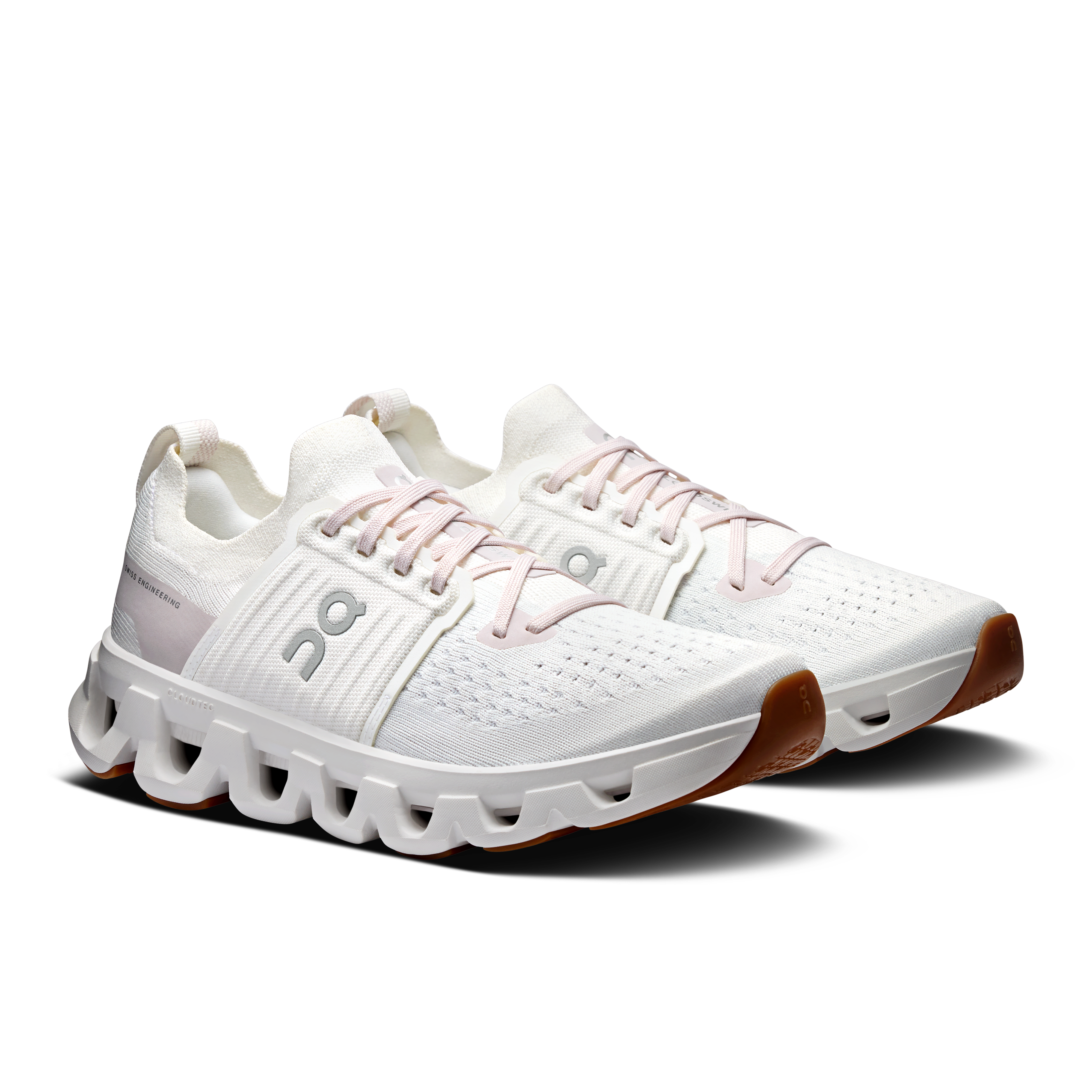 On Cloudswift 4 White & Lily Women Road running Shoes
