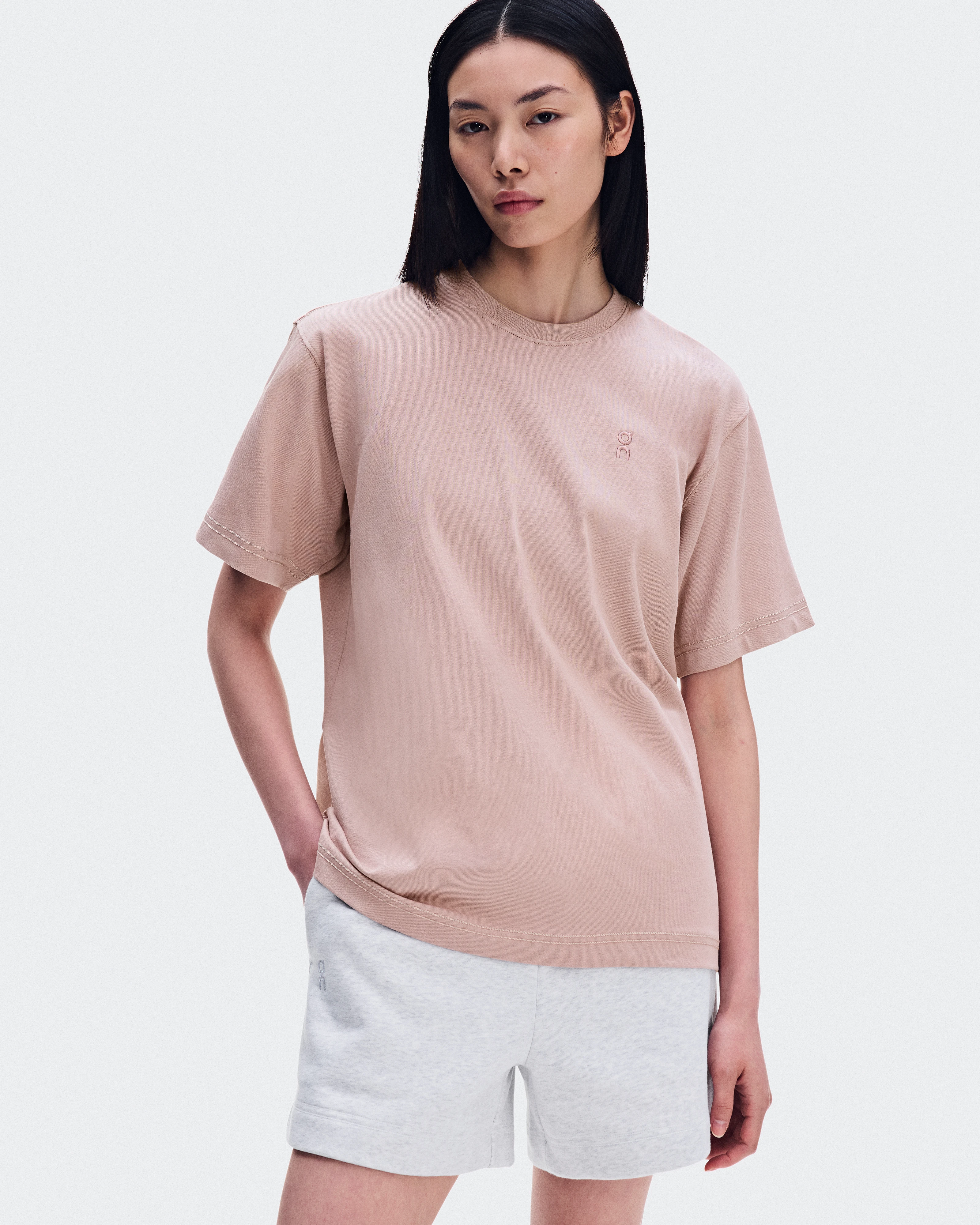 On Club Collective-T Ascent Biscuit Women Tops and t-shirts