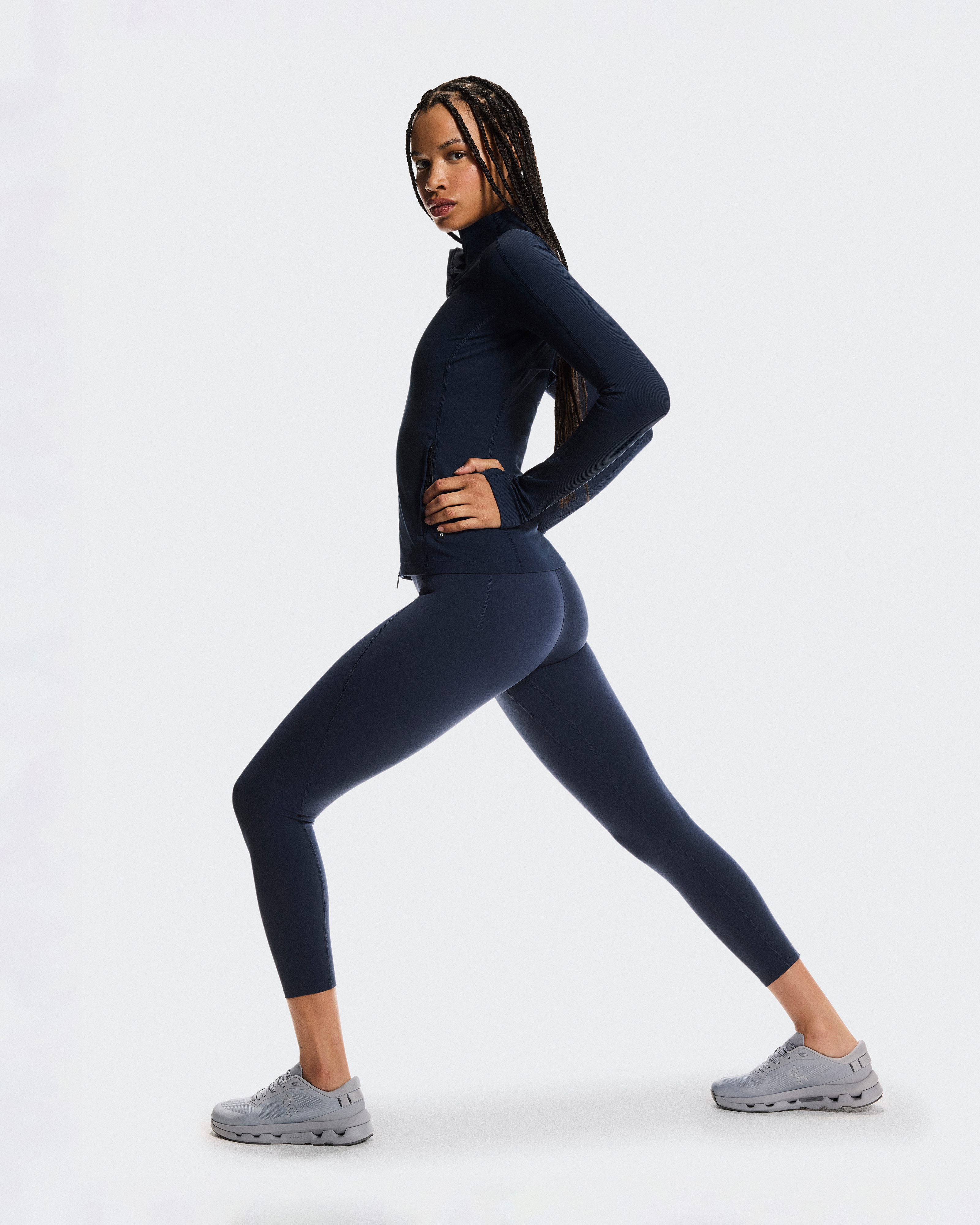 Studio Tights 7/8Women / Navy / L