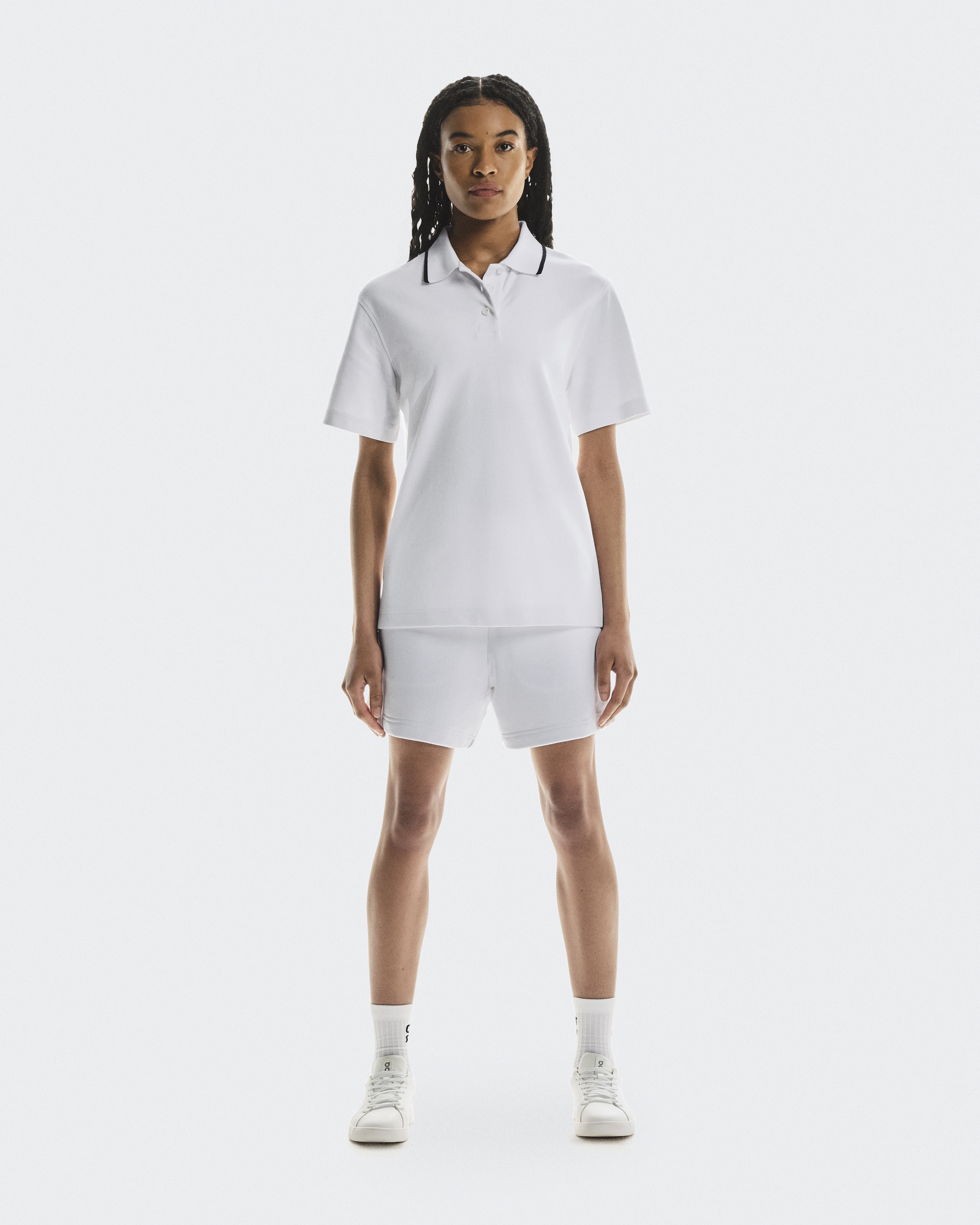 On Courtside Polo, White, Women