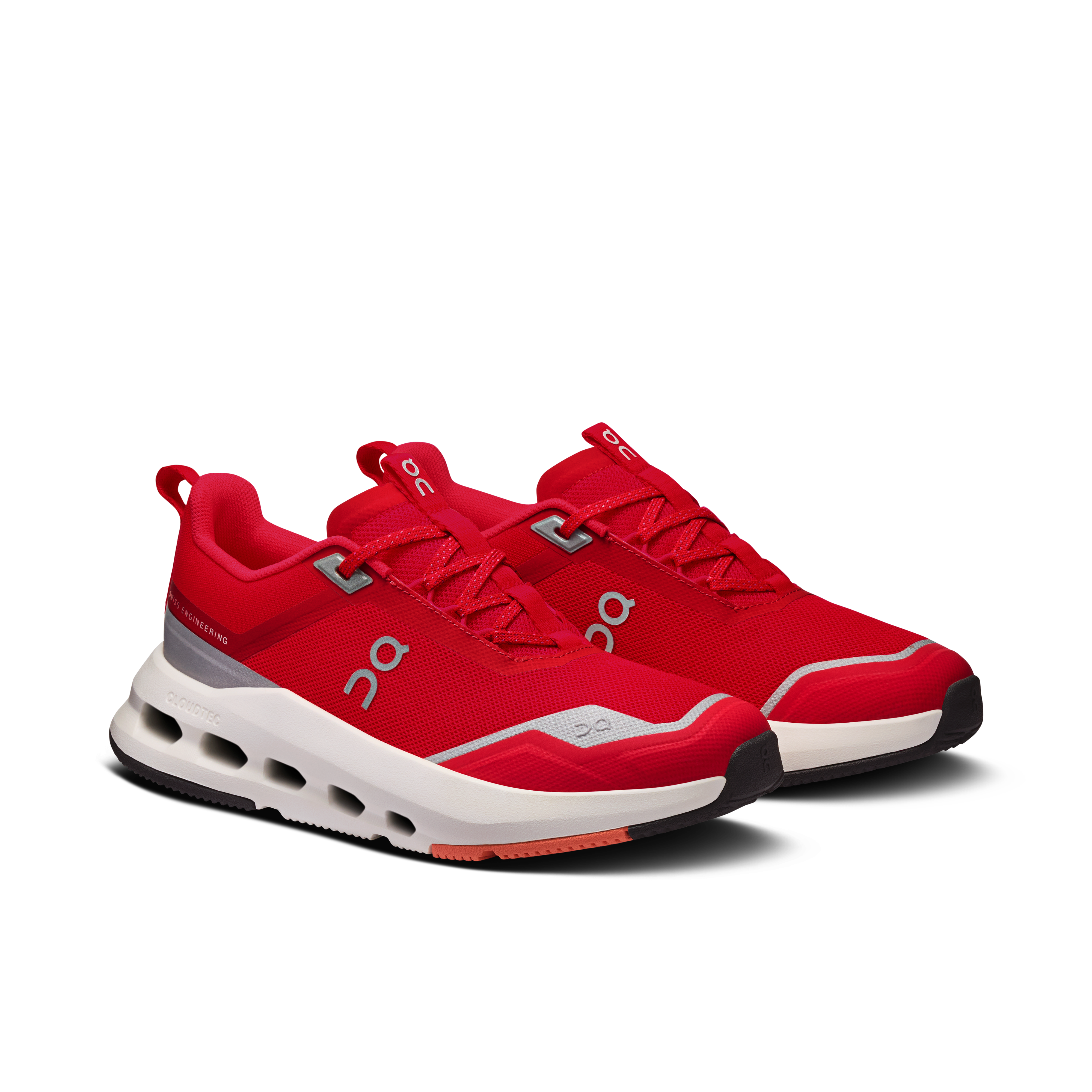 On Cloudnova Youth Red & Terra Youth Active life Shoes