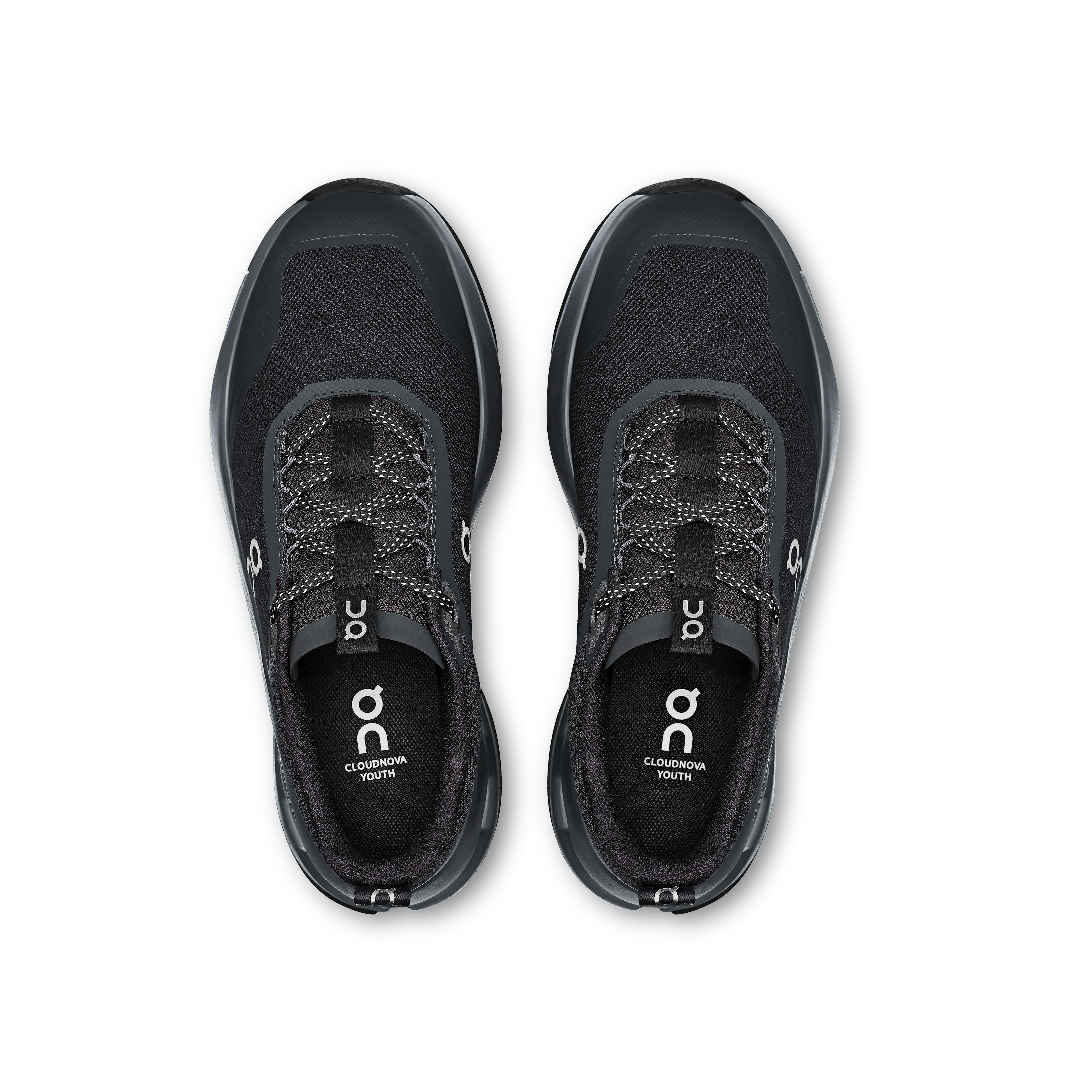On Cloudnova Youth Black & Eclipse Jugendliche Aktiver Lebensstil Schuhe
