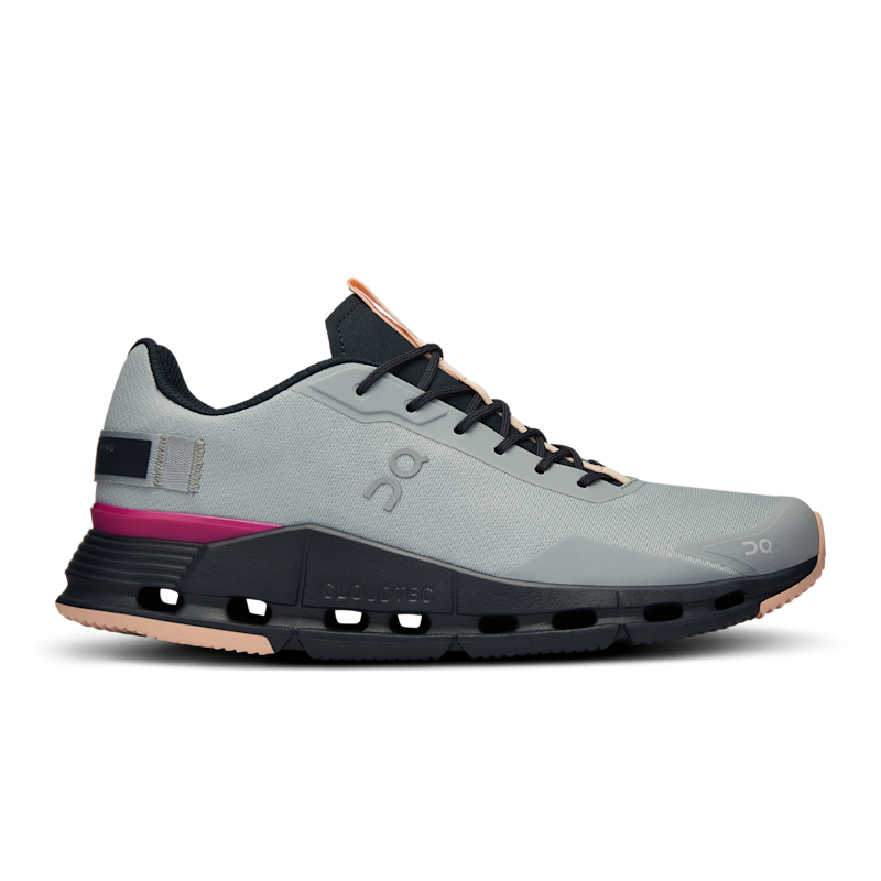 On Women's Cloudnova Form Lifestyle Shoe in Glacier/Aurora, Size: 36.5